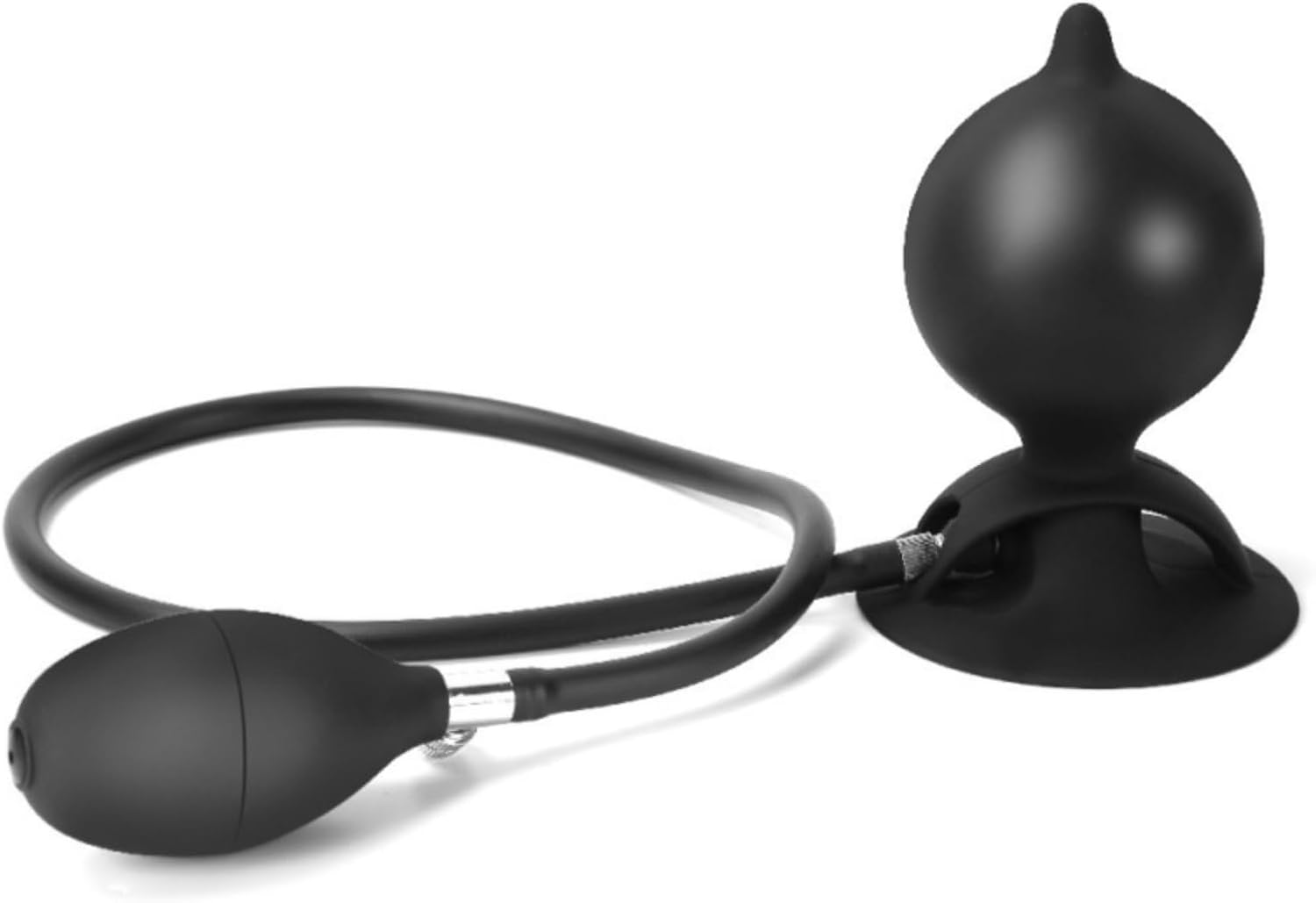 Suction Cup Anal Plug Inflatable Anal Plug Inflatable Anal Bead Butt Dildo Plug Sm Silicone Anal Coach Adult Sex Toy Adult Female and Male Sex Toy Anal Pump Expander Inflatable Balloon Male Male Prostate G-Spot Sex Toy image number 1