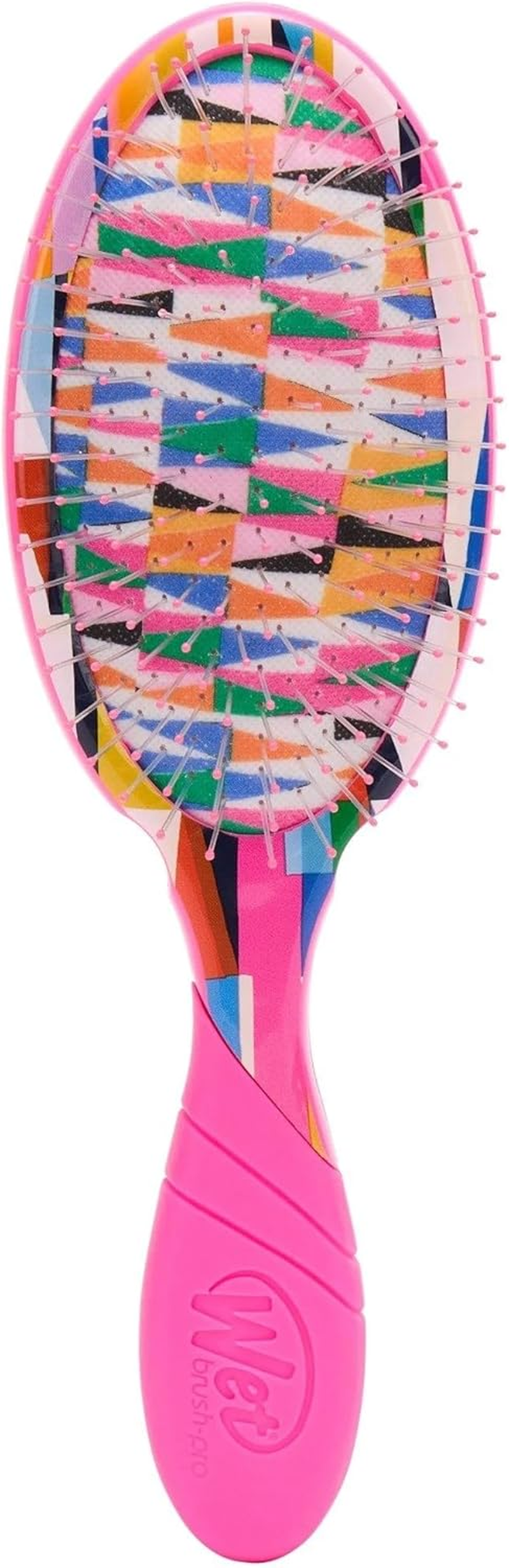 Wetbrush Pro Detangler Artful Ace-On Target &ndash; Ultra-Soft Intelliflex Bristles for All Hair Types &ndash; Pain-Free Detangling for Men & Women image number 2