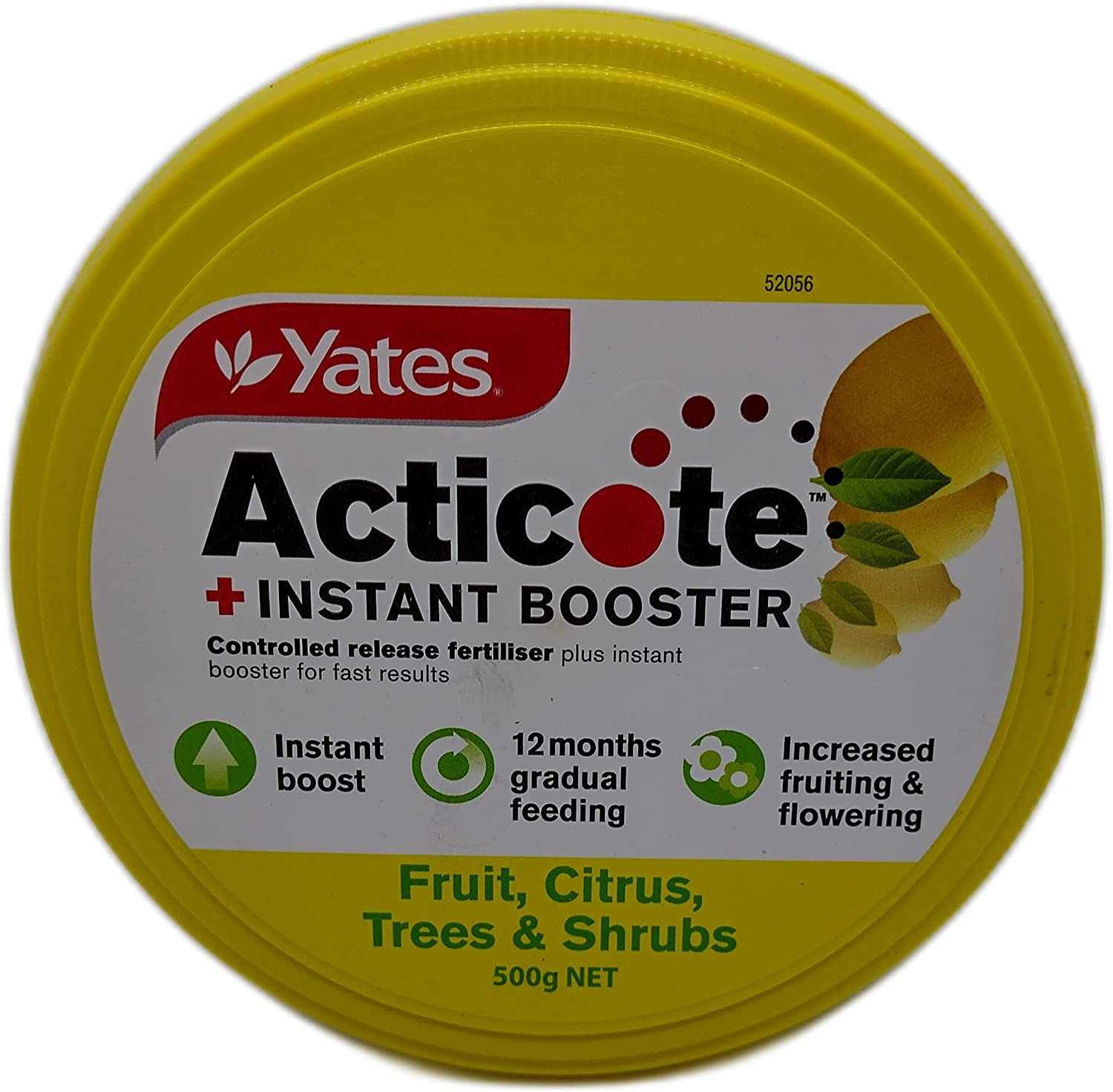 Yates 500G Acticote + Instant Booster Controlled Release Fertiliser for Fruit, Citrus, Trees, Shrubs image number 2