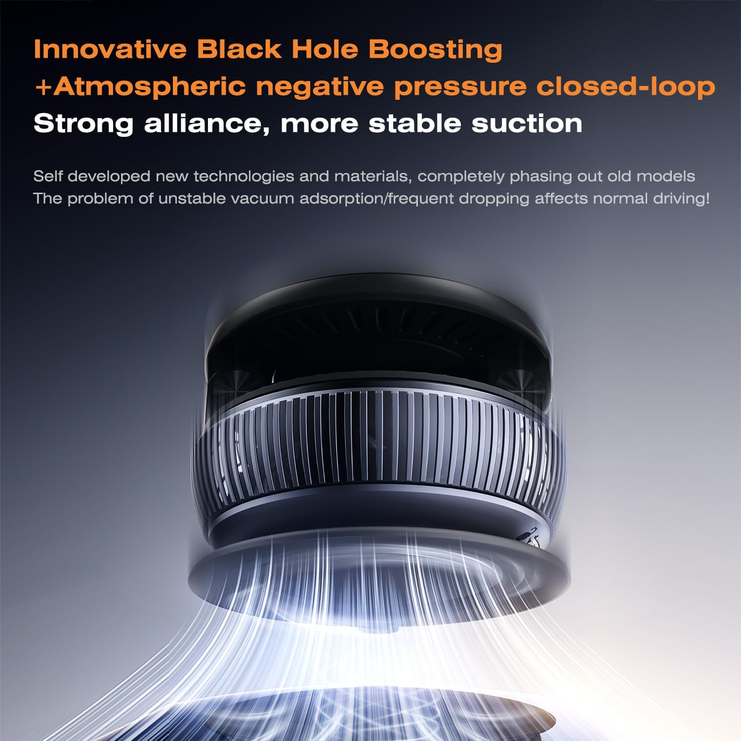 Magnetic Car Phone Holder with 360&deg; Rotation and Reinforced Ultra Suction Cup for Easy Installation - Universal Dashboard or Windshield Mount, Compatible with Magsafe, Iphone, and Android Devices image number 3