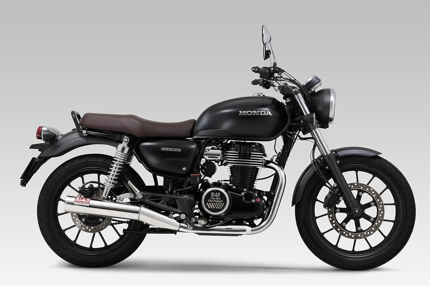 Yoshimura Slip-On GB350 (21-23) Straight Cyclone, Government Certified, YOSHIMURA 110-47G-5650 image number 3