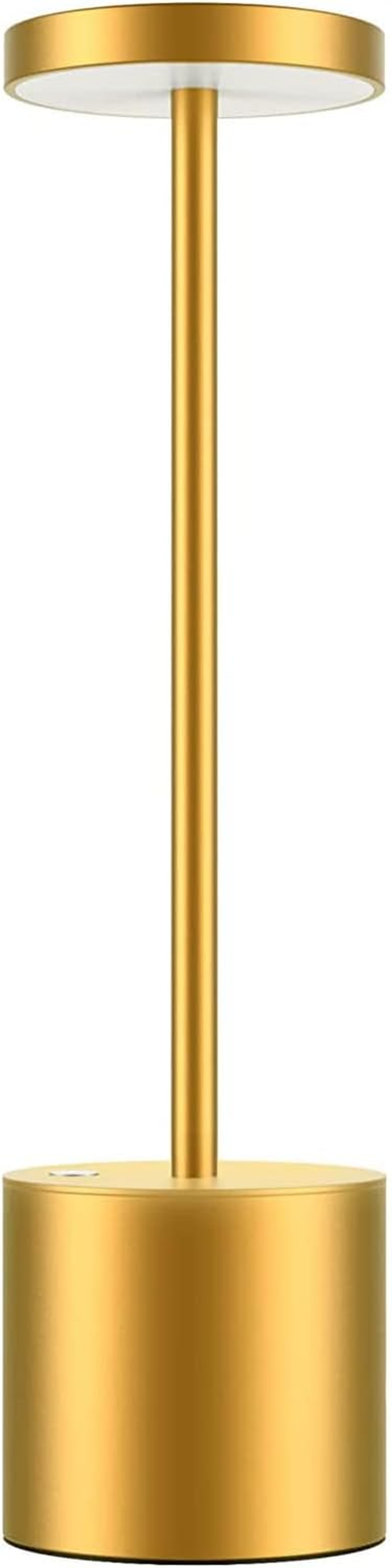 Rechargeable Cordless LED Table Lamp, 5200Mah Battery Operated Desk Lamp, 3 Color Modes, Touch Dimmable, USB Bedside Lamp for Home, Dining, Indoor, Outdoor, Living Room &ndash; Black