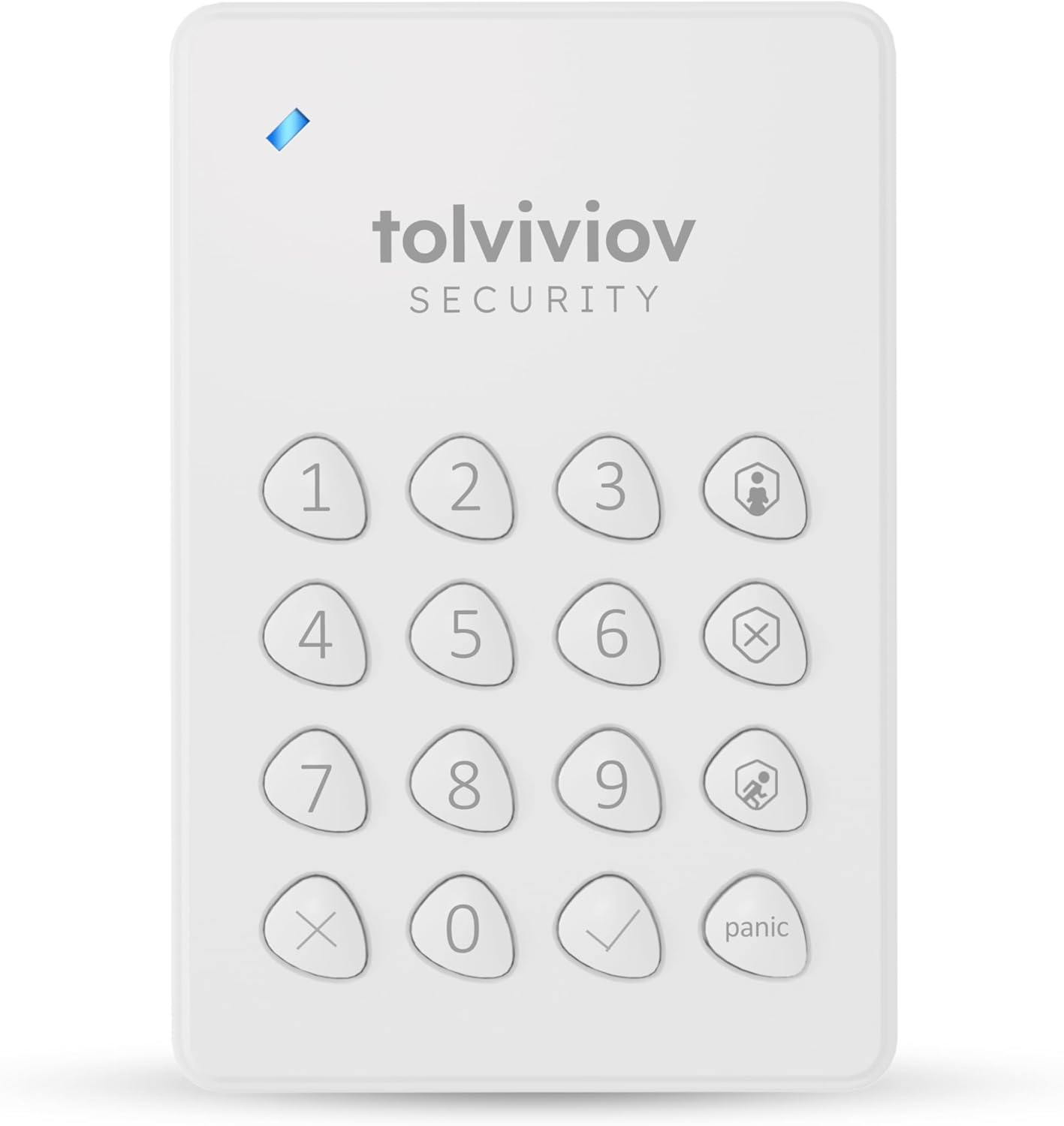 Entry Sensor (Pack of 6) - Window and Door Protection - Compatible with Tolviviov Home Security System