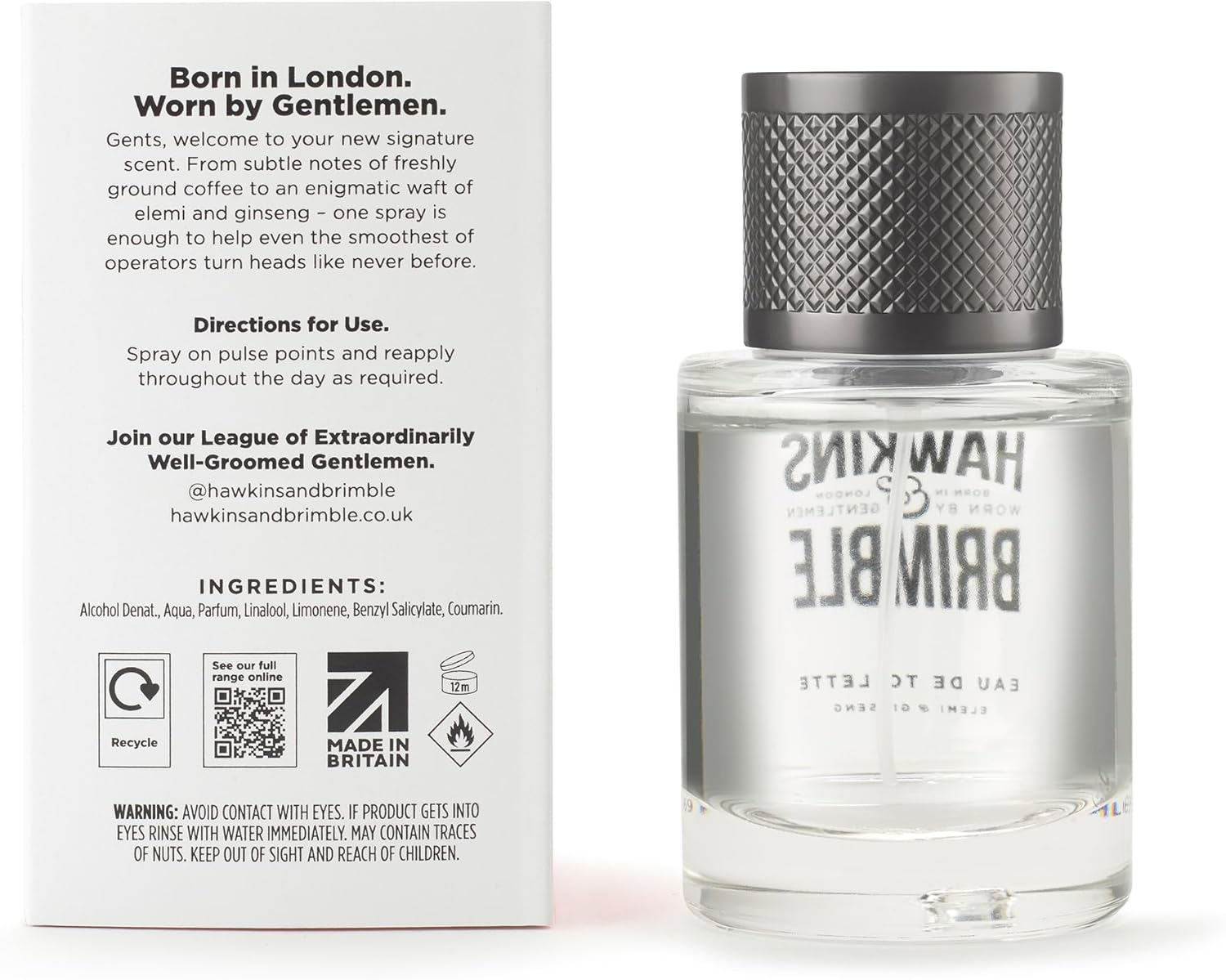 Hawkins & Brimble Eau De Toilette 50Ml