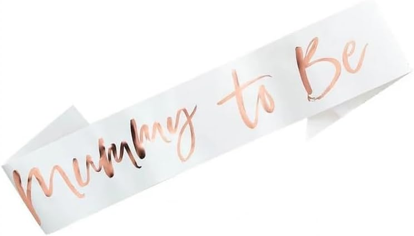Mummy to Be Baby Shower Sash Gift Mum Mother Favours Party Decorations Supplies