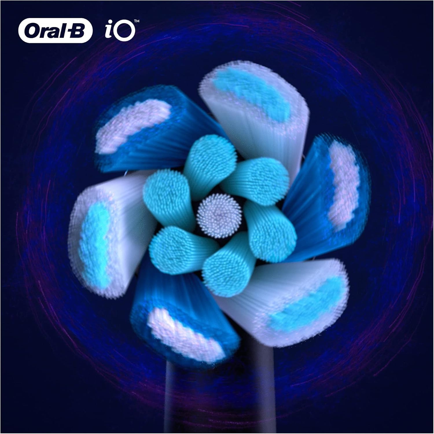 Oral-B Set of 4 Io Ultimate Clean Brush Heads Black image number 1