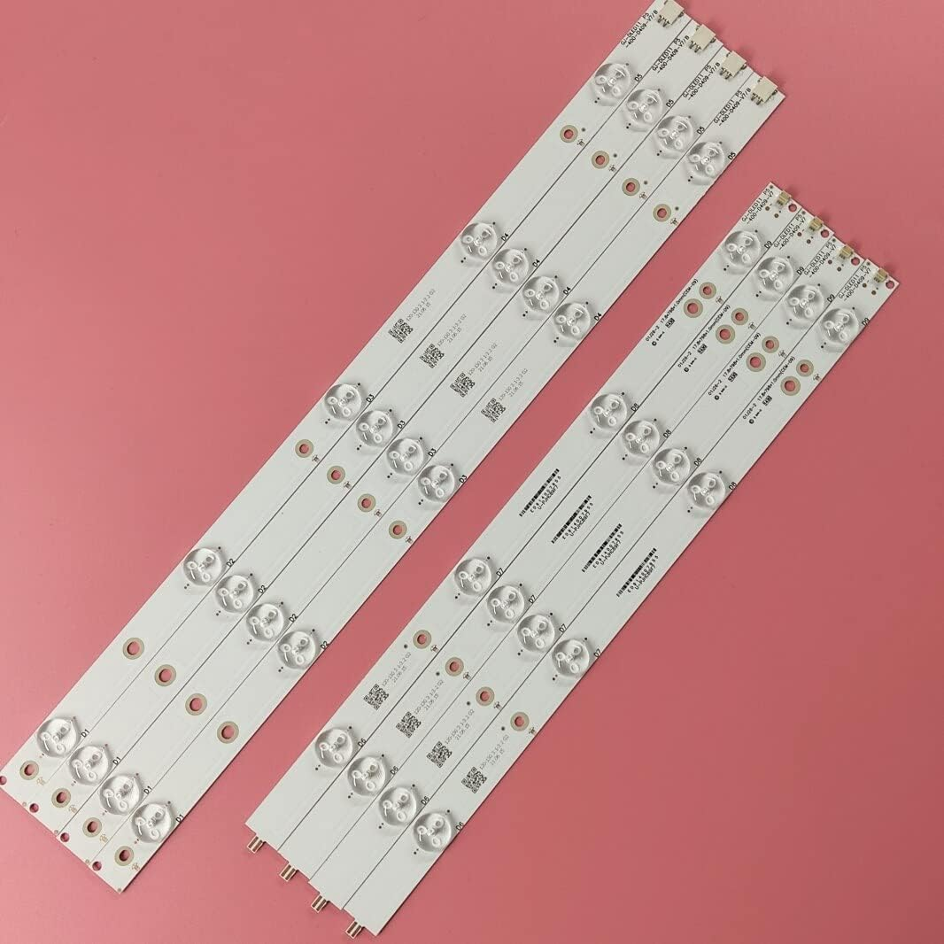 LED Strip for 40 TV 40PFT5550 40PFF5650 T3 40PFH5500 88 40PFT6510 TPT400LA J6PE1 LBM400P0901 AW 2 LB40013 V0 04 (Color : 8PCS 2TV) image number 5