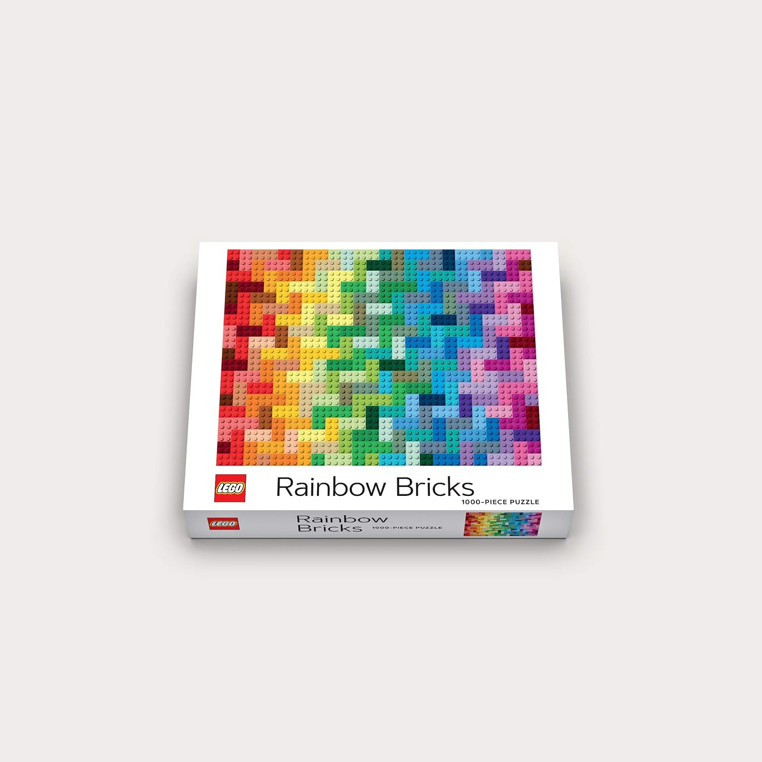 Chronicle Books Rainbow Bricks 1000 Piece Puzzle