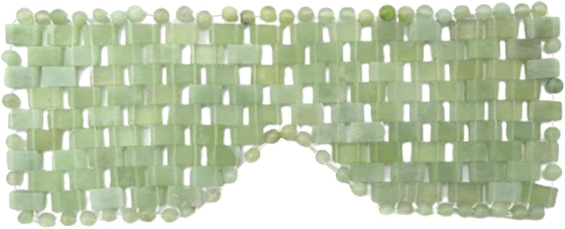 F Fityle Natural Jade Stones Anti-Aging Facial Sleeping Eye Mask Hot or Cold Therapy Blindfold for Puffy Eyes Dark Circles Soothe Eye Fatigue Beauty Skincare image number 4