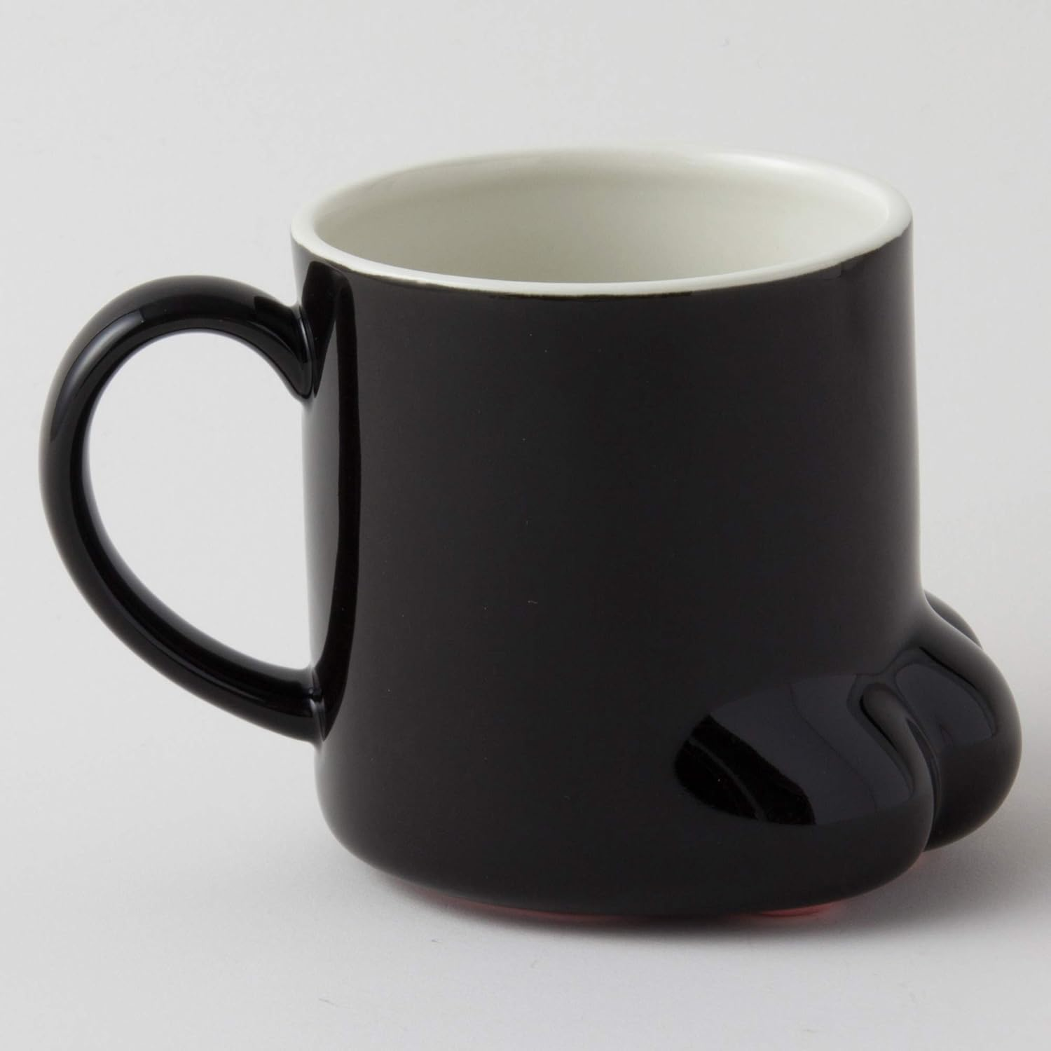 サンアート Sunart SAN2235-1 Cute Tableware Paw Cat Hand Black Cat Mug, 8.5 Fl Oz (250 Cc), Black image number 4