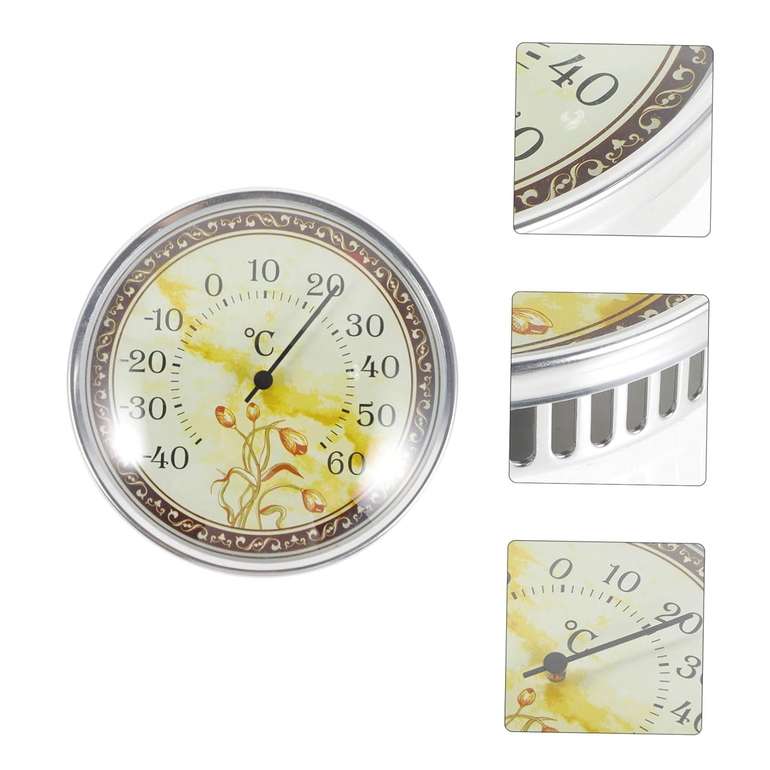 Accurate Hanging Wall Thermometer Indoor Temperature Gauge for Office Garden Home Use image number 3