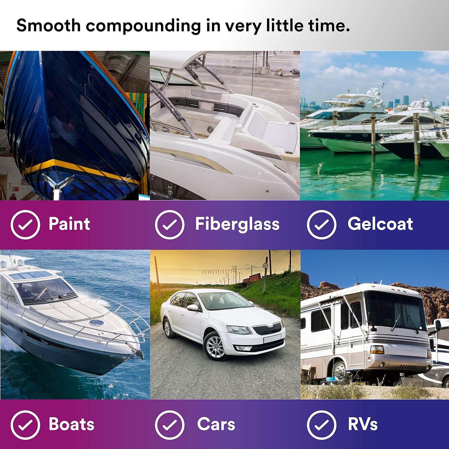 3M 33280 9-Inches Double Sided Wool Compounding Pad