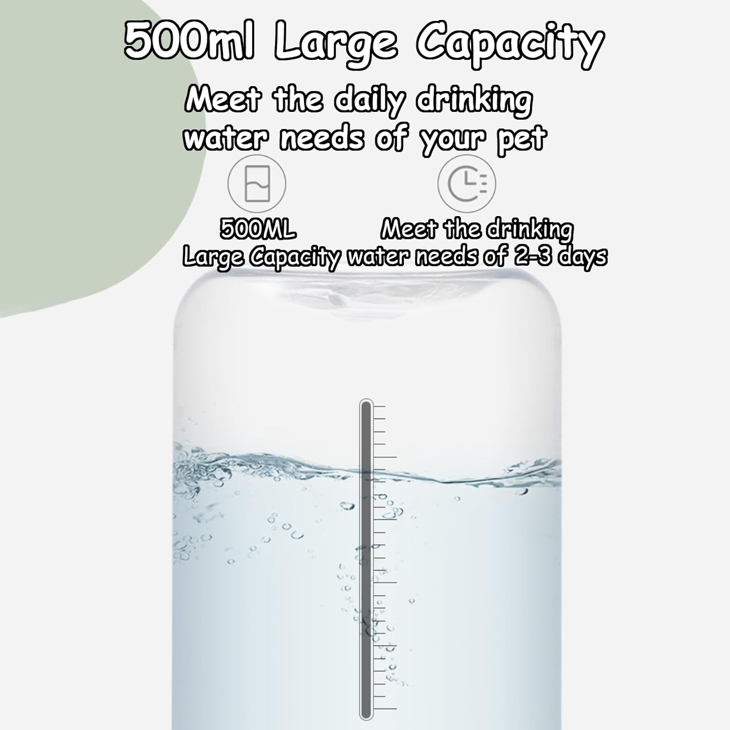 Taoluwin Cat Food and Water Bowl Set, Stainless Steel Automatic Refill Pet Bowls, Siphon Waterer with Splash Guard, Anti-Tip Double Dish for Cats/Kittens/Small Dogs image number 1