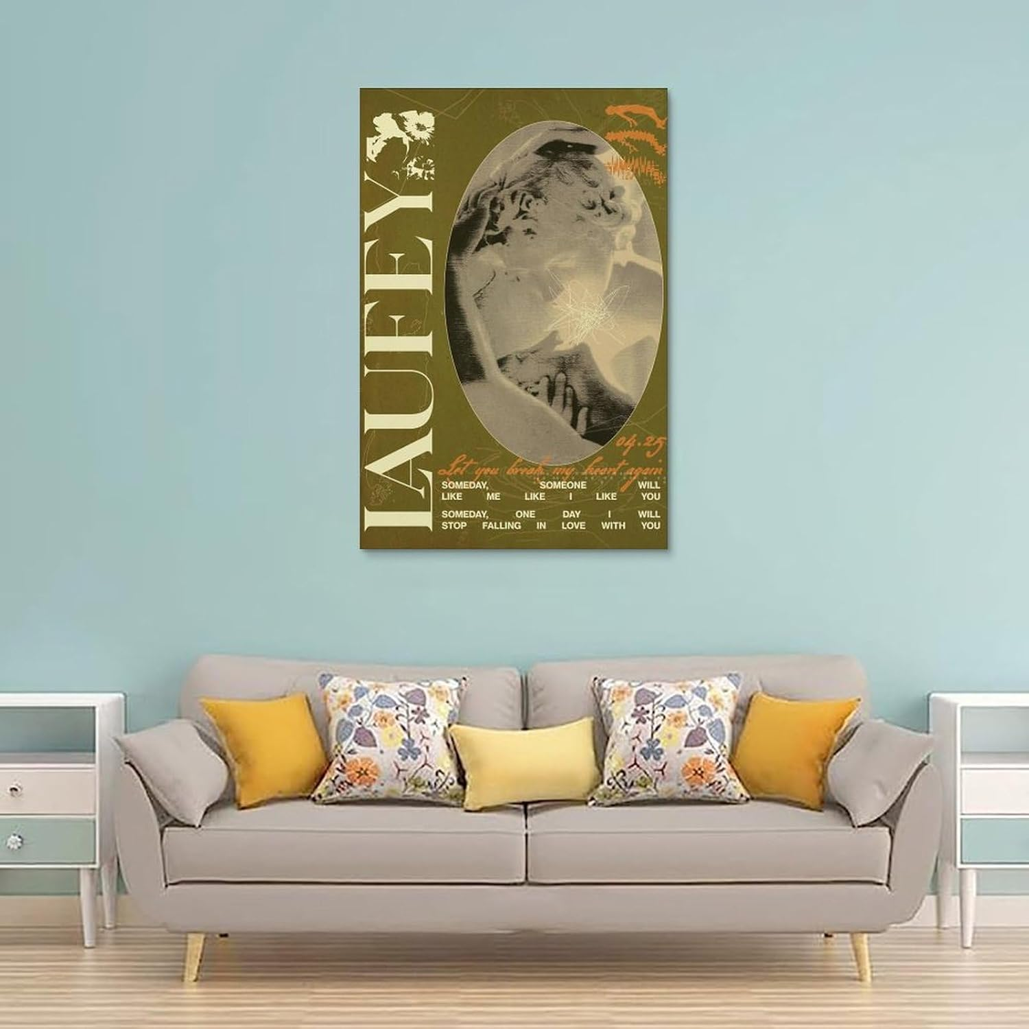 Laufey Vintage Poster Poster Canvas Painting Wall Art Picture Home Decor Print for Bedroom Living Room Dorm Study Bar Office 12X18Inch(30X45Cm) image number 2