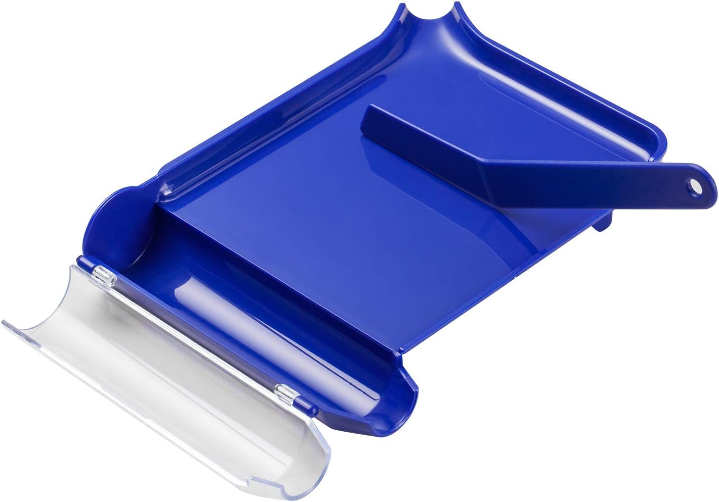 Right Hand Pill Counting Tray with Spatula (Blue - L Shape) image number 2