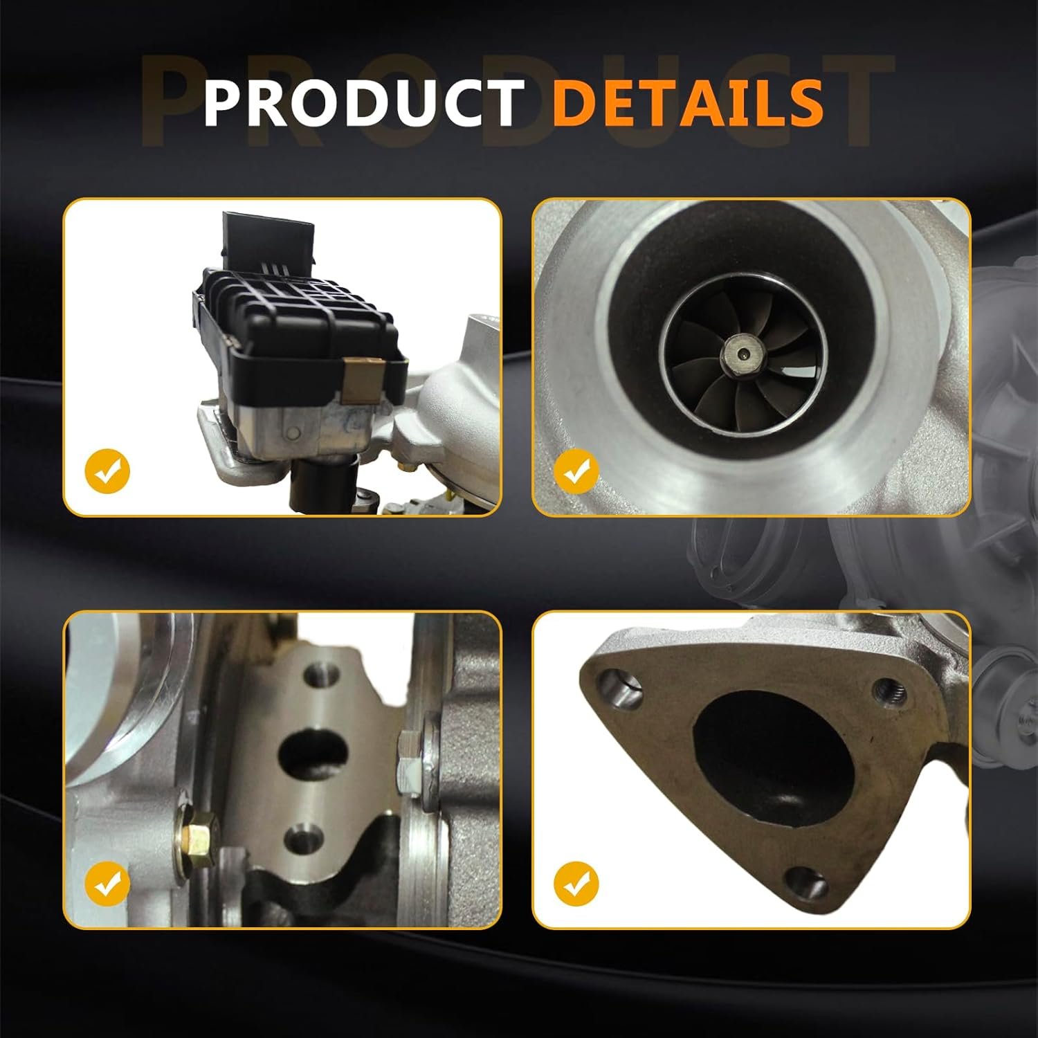 GTB1749VK Complete Turbo Turbocharger Compatible with Land Rover Defender 90/110/130 TD4 2.2L 2012 image number 2