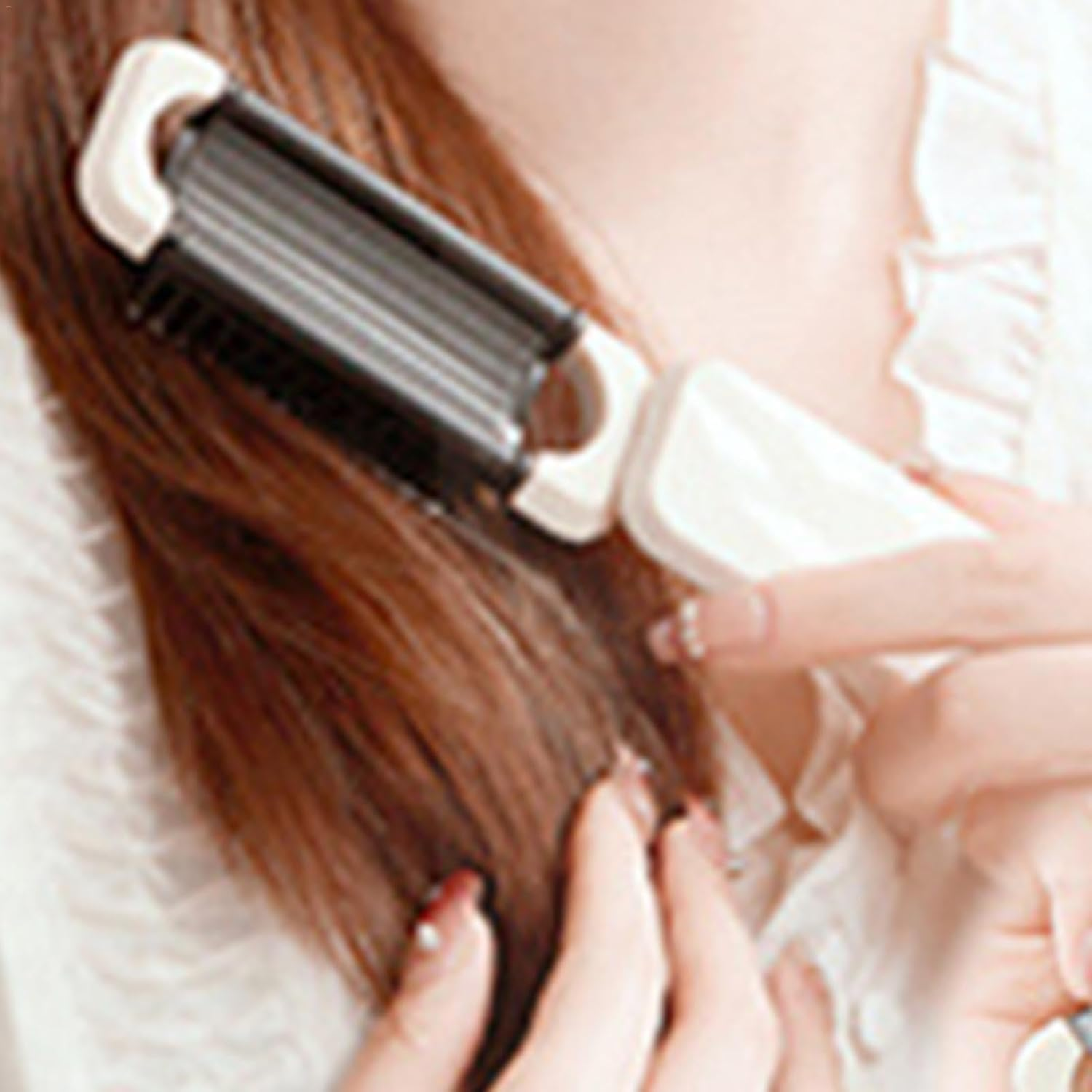 Foldable Hair Brush with Mirrors, Portable Air Cushion Comb, Travel Hair Styling Tool, High Top Artifact Hair Comb, Scalp Massage Brush for Curly Hair, Ladies&rsquo; Foldable Hair Brush, Air Cushion Comb image number 1