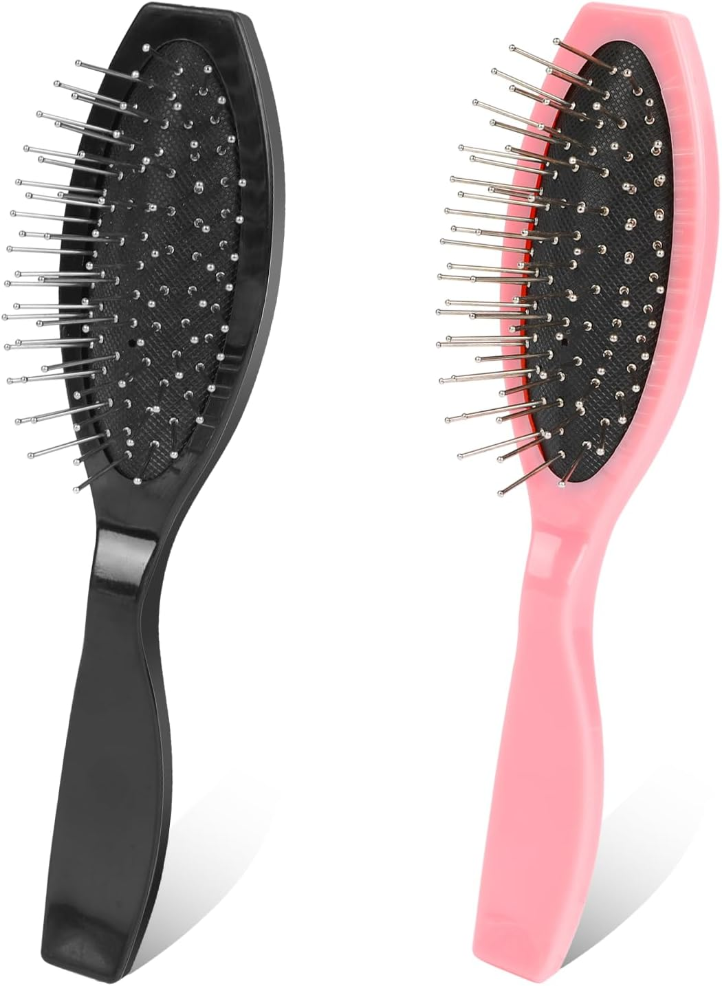 2 Pack Stainless Steel Wig Wire Brush, Portable Professional Synthetic Hair Brush and Combs for Wigs, Extensions, Women image number 6