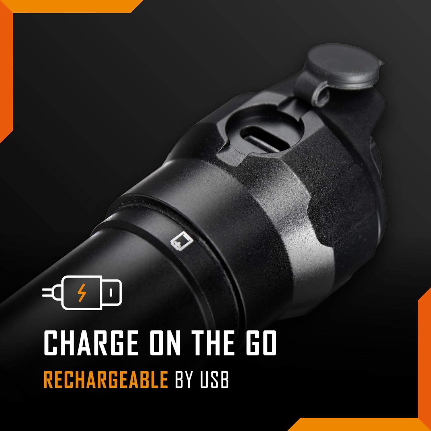 Nightfox Infrared LED Torch XB5 Pro, 850Nm Wavelength Flashlight, Invisible Light for Use with Night Vision Devices Only, Usb-Rechargeable Battery Included, Adjustable Focus, Dimmable