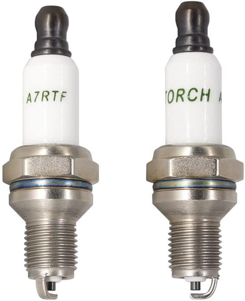 PK2 TORCH A7RTF Resistor Spark Plug Replace for Champion RDZ4H 979 MTD 794-00082 753-05255 753-05784 794-00042 794-00043 Spark Plug, Fits for Cub Cadet Troy-Bilt 4-Cycle Blowers Tillers Trimmers, OEM image number 4