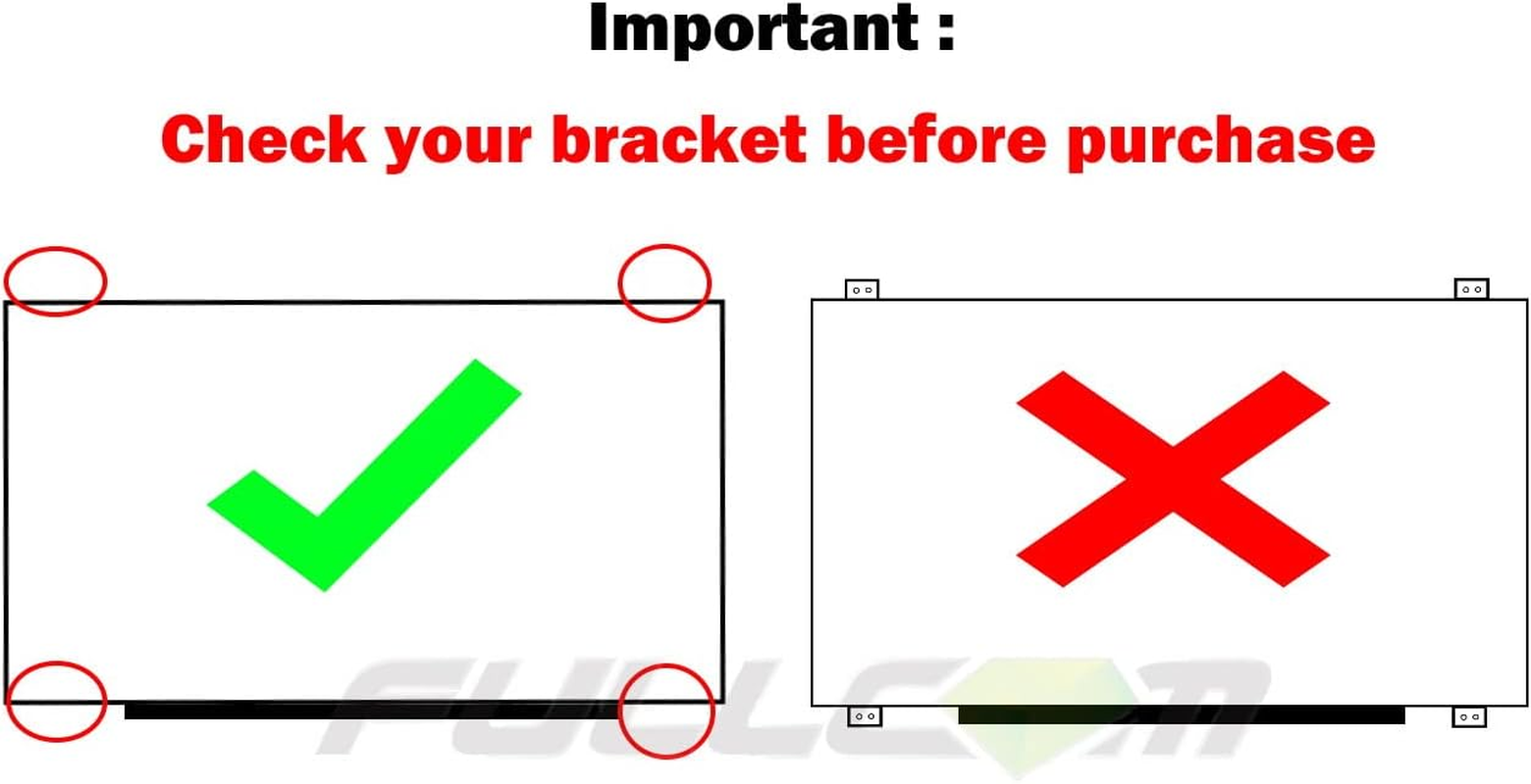 FULLCOM New LCD Replacement Screen 15.6 Inch LM156LF2F 144Hz FHD 1920X1080 40 Pin Matte for Laptop/Display/Screen/Lcd Application image number 4