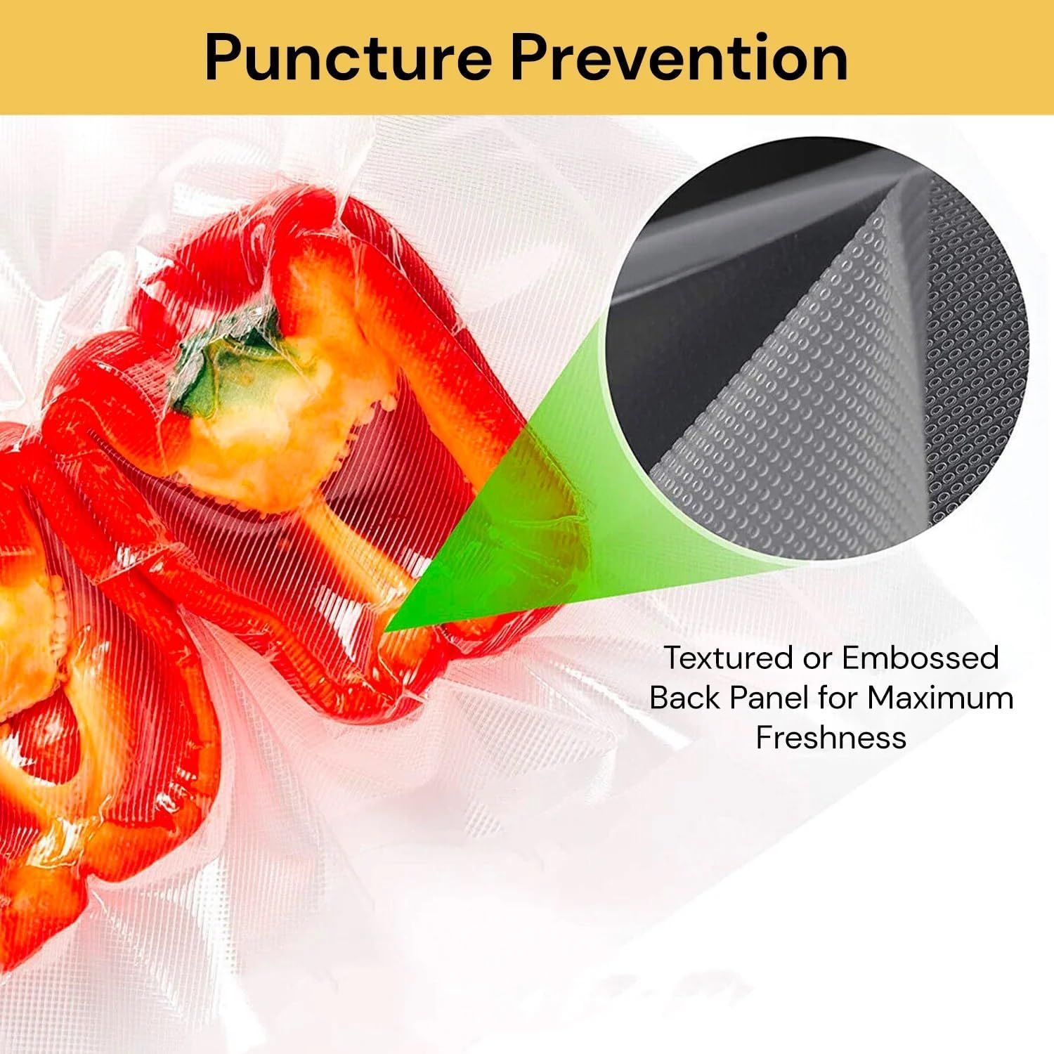 EZONEDEAL Vacuum Sealer Bags | Vacuum Food Sealer Roll Bags 28Cm X 5M Saver Seal Storage Heat Commercial Grade Bag Rolls for Food Saver and Sous Vide (1) image number 4