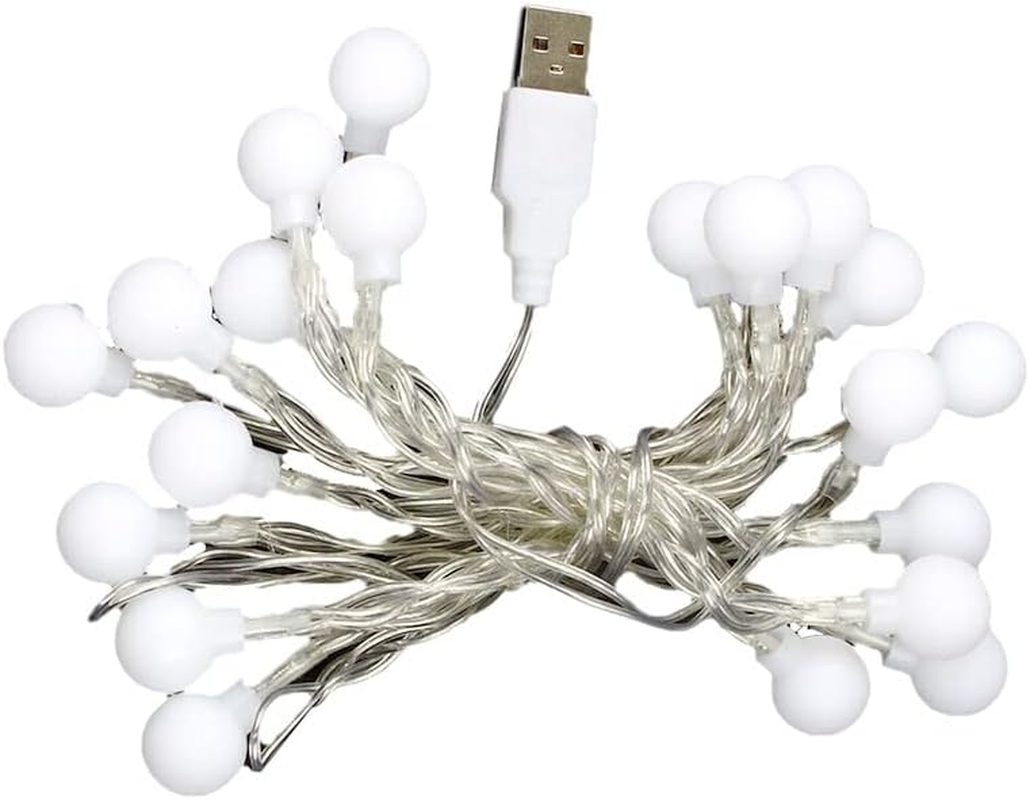 USB Bulb Ball Fairy String Strips Lights Home Garden Lamp Halloween Xmas Garden, and Home Celebrations Party image number 5