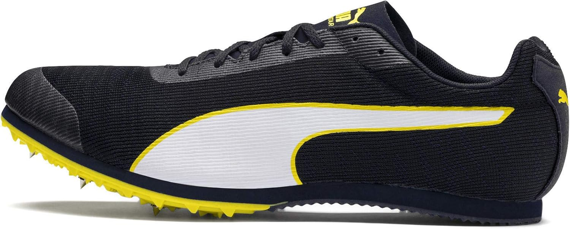 PUMA Men'S Evospeed Distance 7 Track & Field Shoes, Safety Yellow Black White, 12 UK image number 2