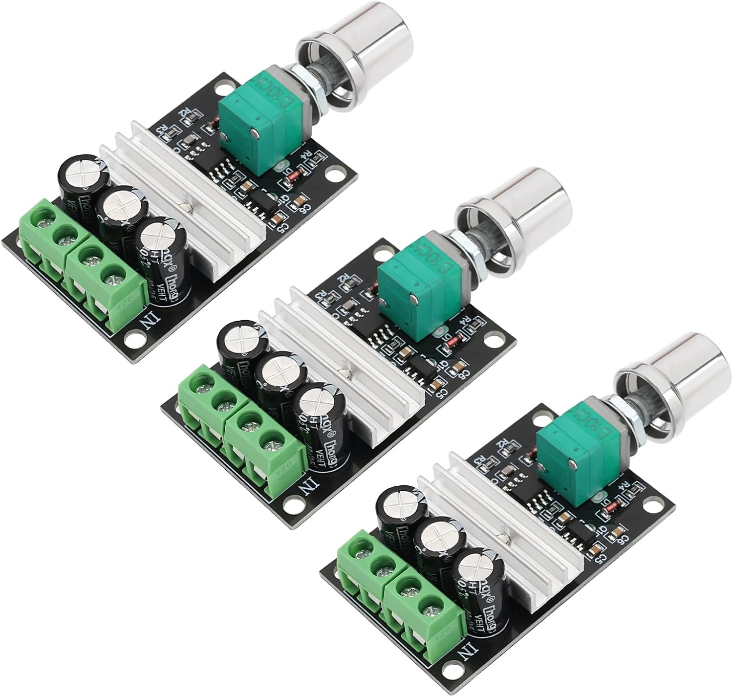 SING F LTD 3Pcs Model Railway Speed Controller PWM DC Motor Speed Controllers 6V-28V 3A Compatible with Hornby Compatible with Gaugemaster 50X32X15Mm image number 5