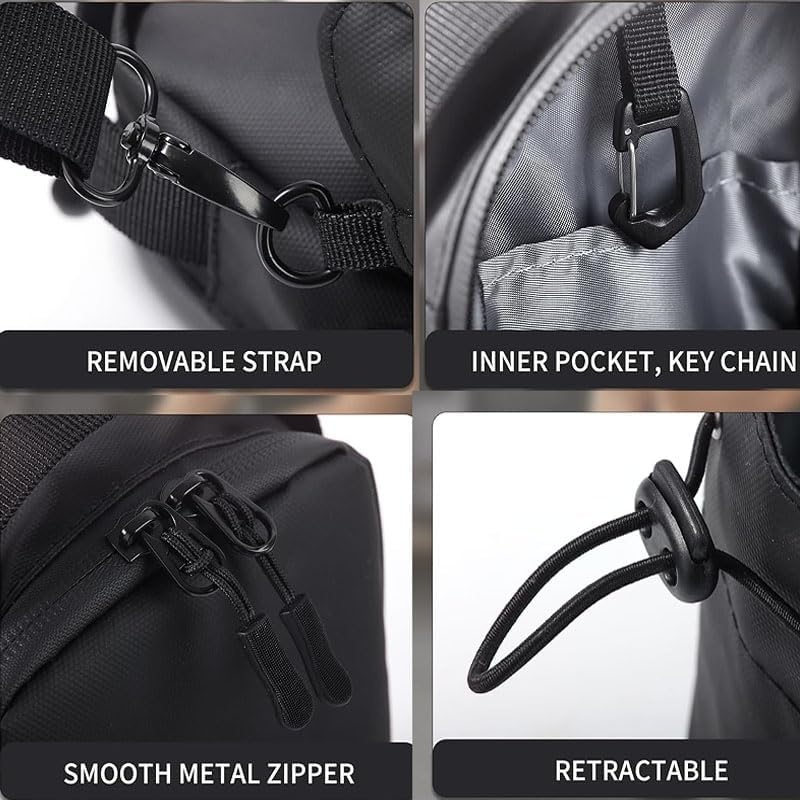 Super Strong Magnetic Gym Bag,Water Bottle Holder with Adjustable Strap & Multiple Pockets, Durable Gym Accessories Organizer for Men & Women, Hiking, Sports, Travel image number 1