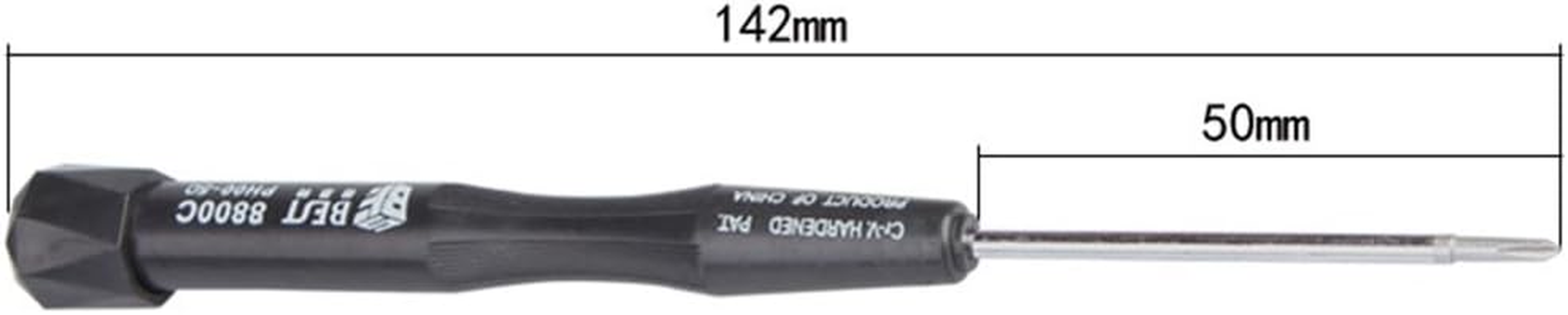 3 Piece Phillips Screwdriver Set, PH0 PH00 PH000 Precision Screwdriver with Non-Slip Plastic Handle - Ideal for Smartphones, Tablets, Laptop, PC image number 2