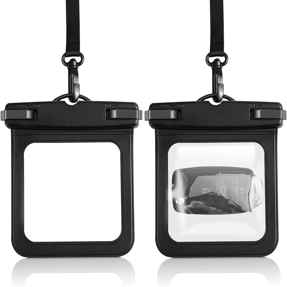 Lyhaogao 2 Pack Waterproof Car Key Case Holder, IPX8 Floating Key Fob Pouch for Swimming, Boating and Outdoor Activities, Secure Waterproof Pouch for Money, ID, Coins and Small Essentials image number 6
