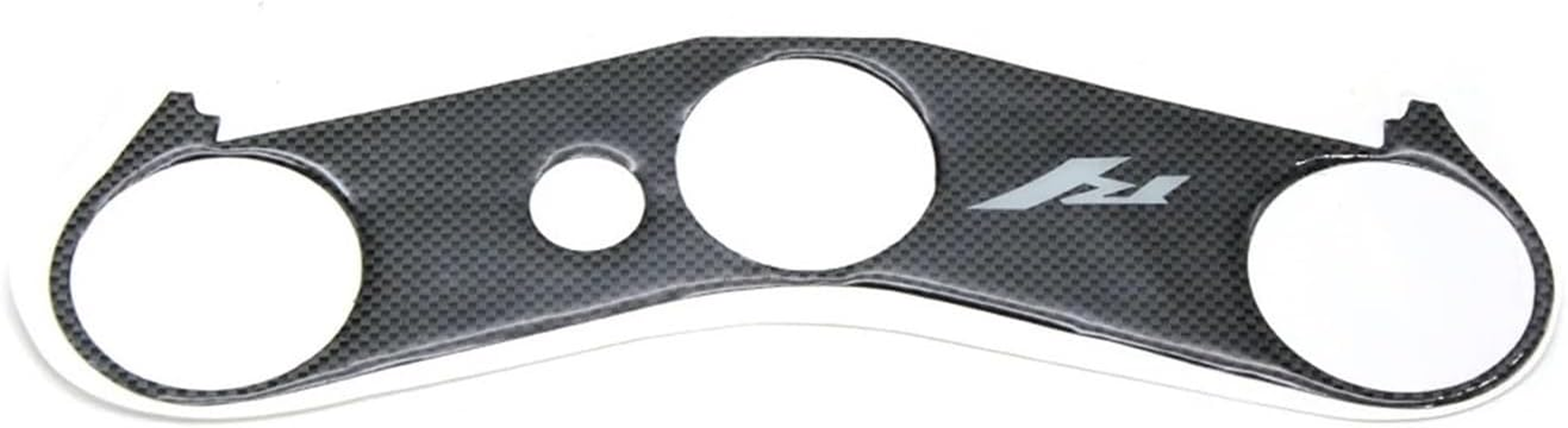 Jininshengxindianzi Compatible with Yamaha YZF-R1 YZF R1 YZFR1 2002 2003 2004 Motorcycle Tank Protection Plate Fork Badge Steering Bracket Cover Decal Sticker (Color : CF R1 Logo) - Cf image number 6