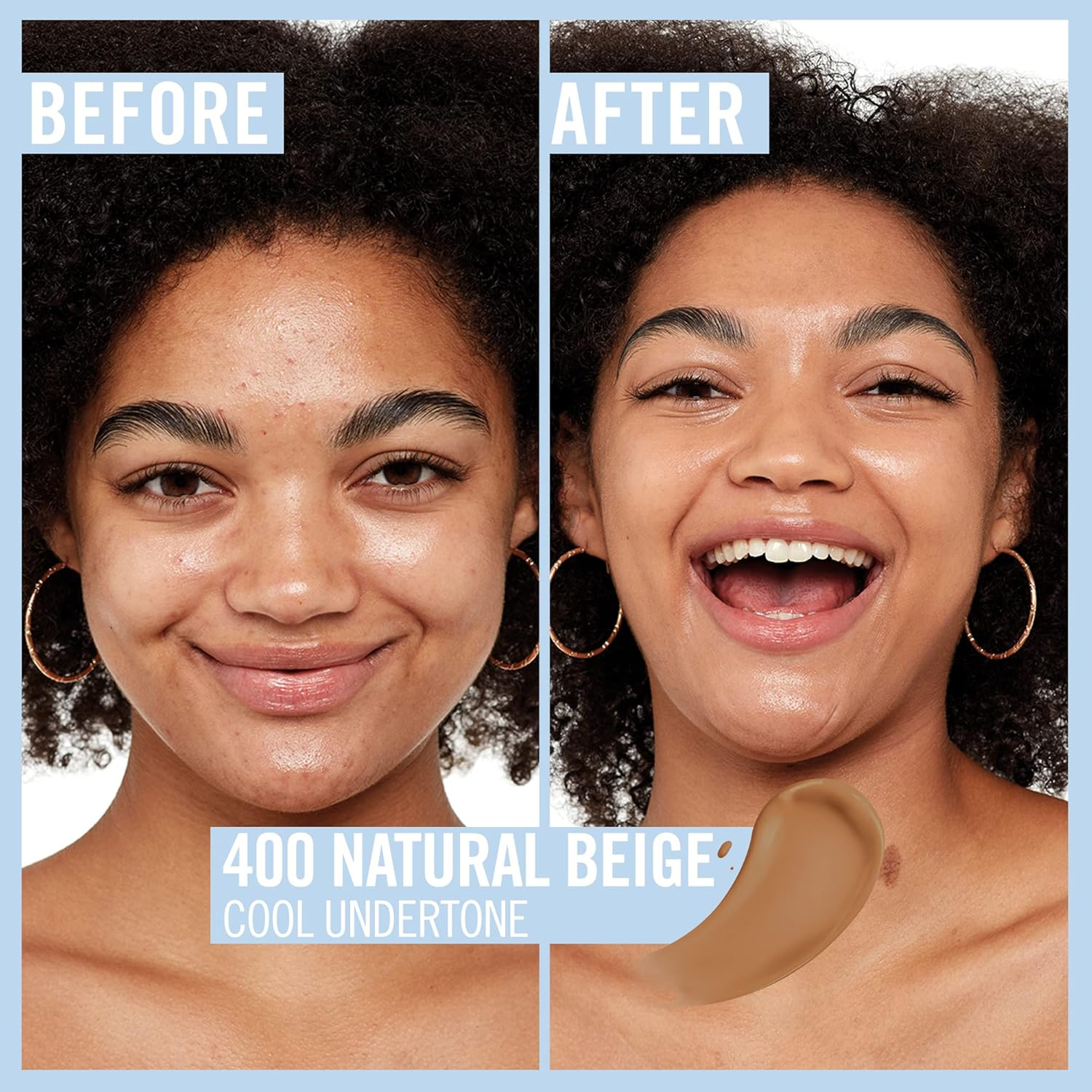 Rimmel London Kind & Free Skin Tint #400 Natural Beige 30Ml (Pack of 2) image number 2