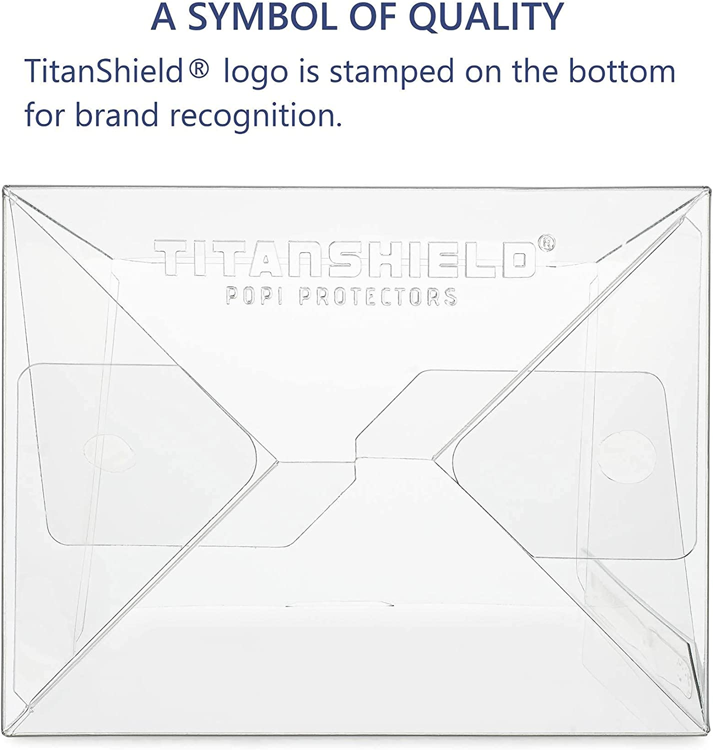 Titanshield 0.5Mm Pop Protectors Sleeve Case Compatible with Funko - 4" Inch Pop! Vinyl Figures (20 Pack) image number 3