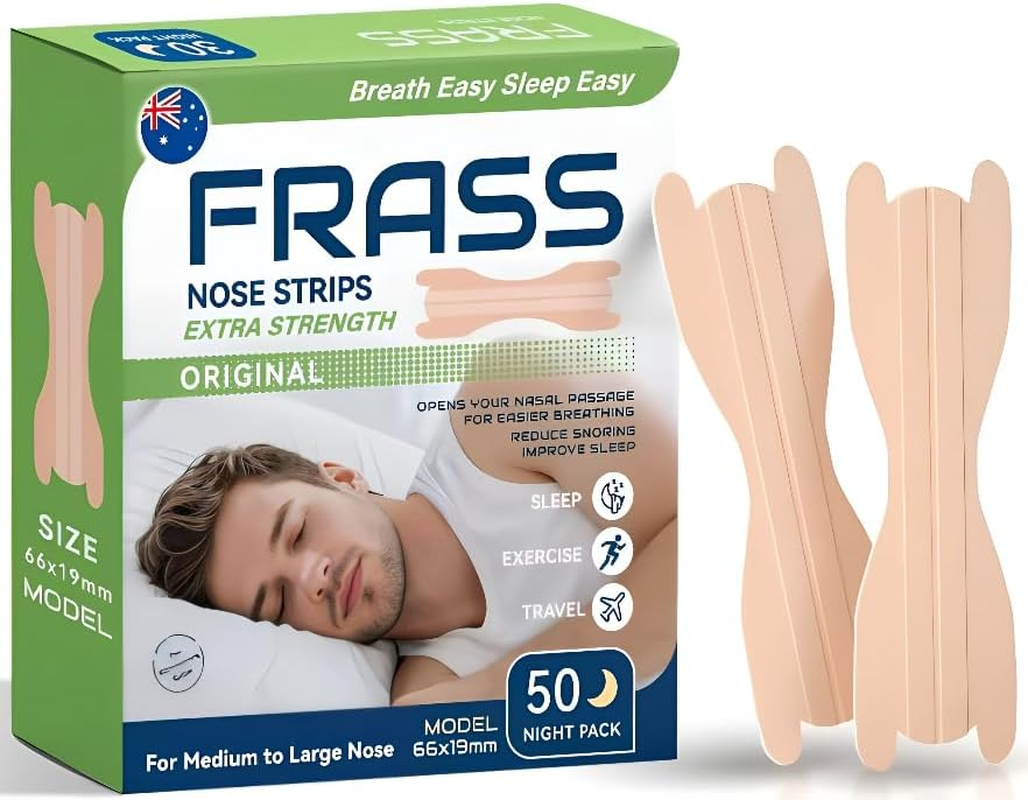 Nasal Strips for Better Breath &ndash; Comfortable Nose Strip for Sleeping, Exercise, Cycling & Hiking 50 Count (66Mm*19Mm) image number 5