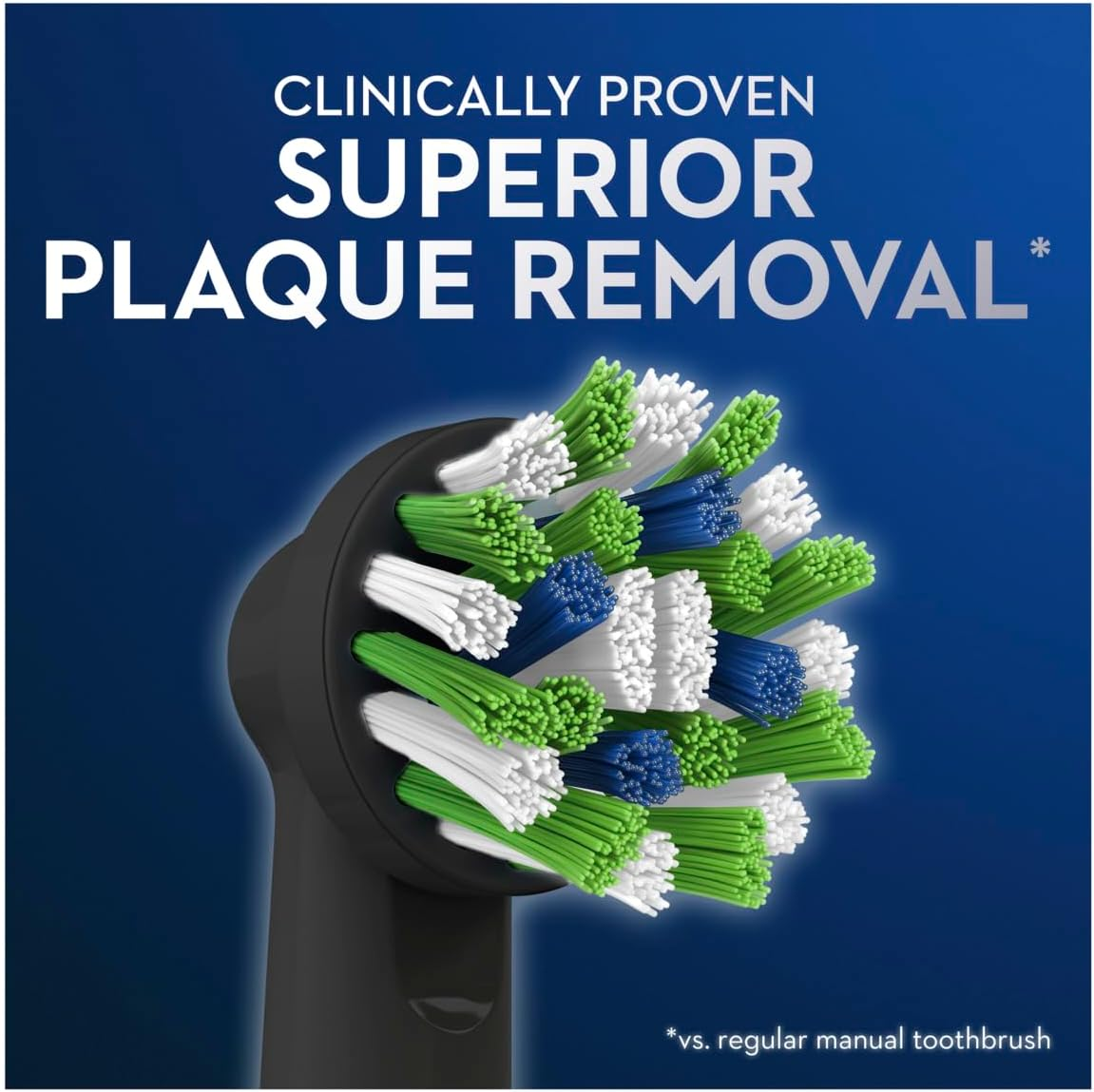 Oral-B Genius X Deep Clean Electric Toothbrush with Travel Case & Multivoltage Charger, Black image number 1