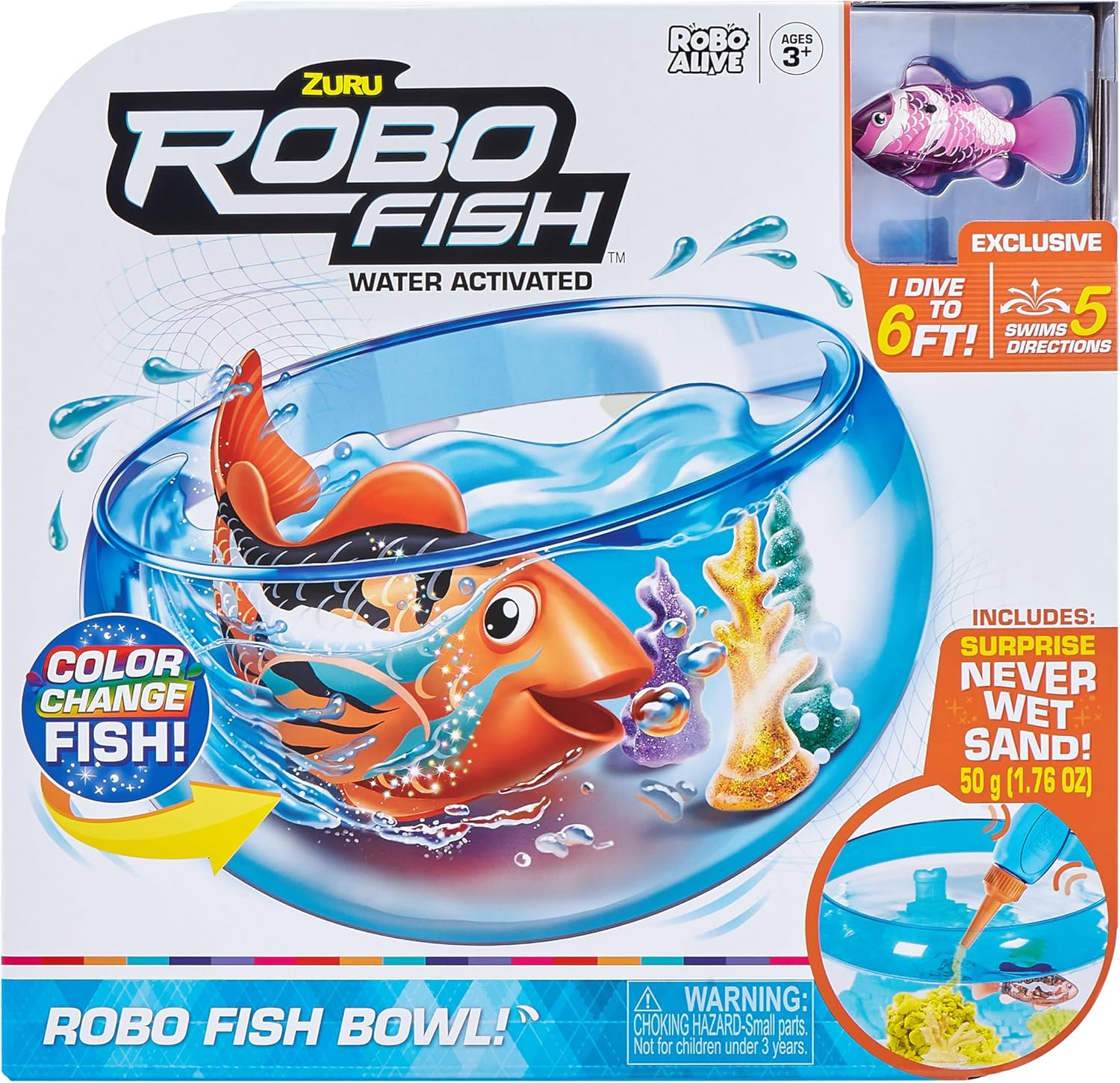 Zuru Robo Fish Playset Assorted image number 3
