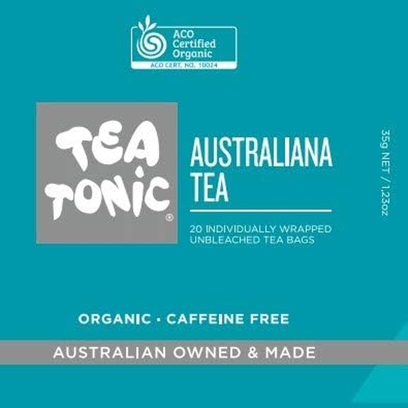 Australiana Tea Loose Leaf Caddy Tin image number 3