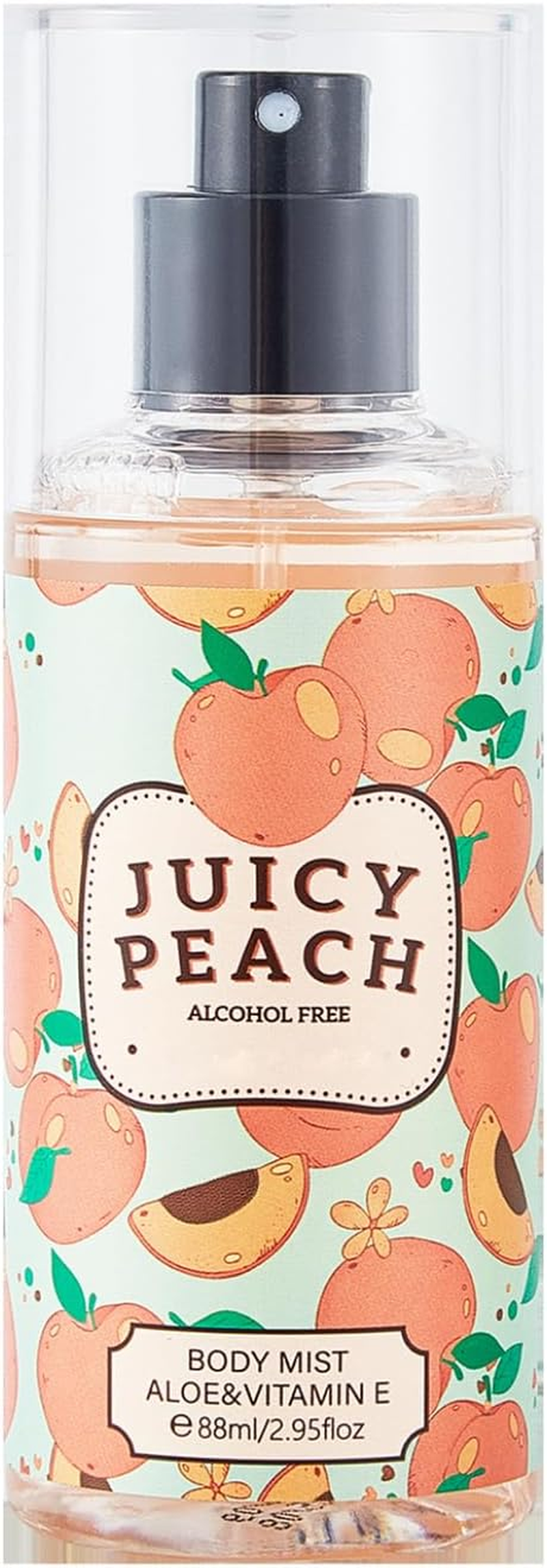 Grape Hami Melon Perfume Spray 88Ml Alcohol Free Body Mist for Women Men Refreshing Fragrance Long Lasting Fresh Apple One Size