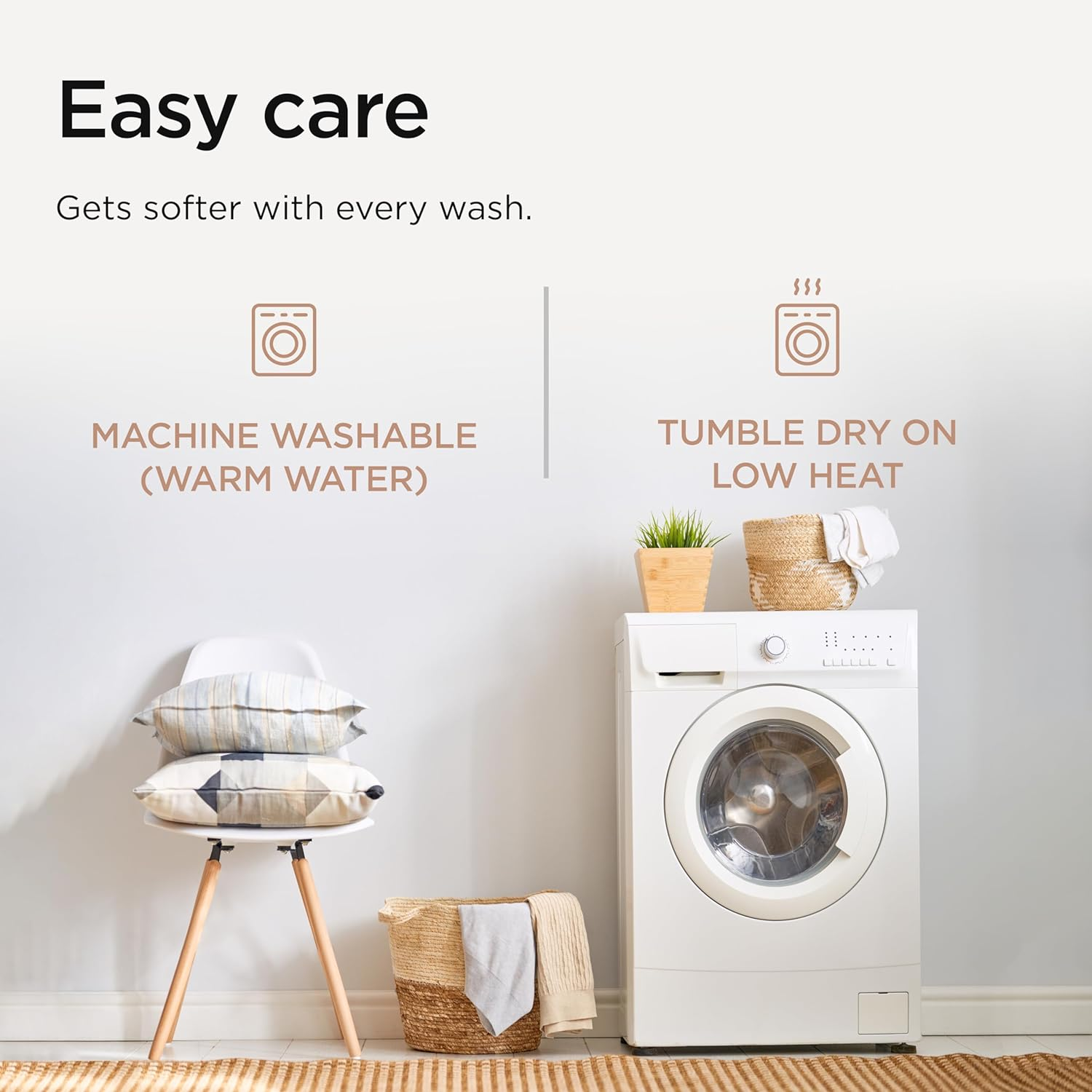 Certified 100% Egyptian Cotton Sheets Queen Size, 4 Piece Luxury Sateen Weave Light Blue Bed Set, Solid Luxury Bedsheets with Elasticized Deep Pocket - by Threadmill image number 3