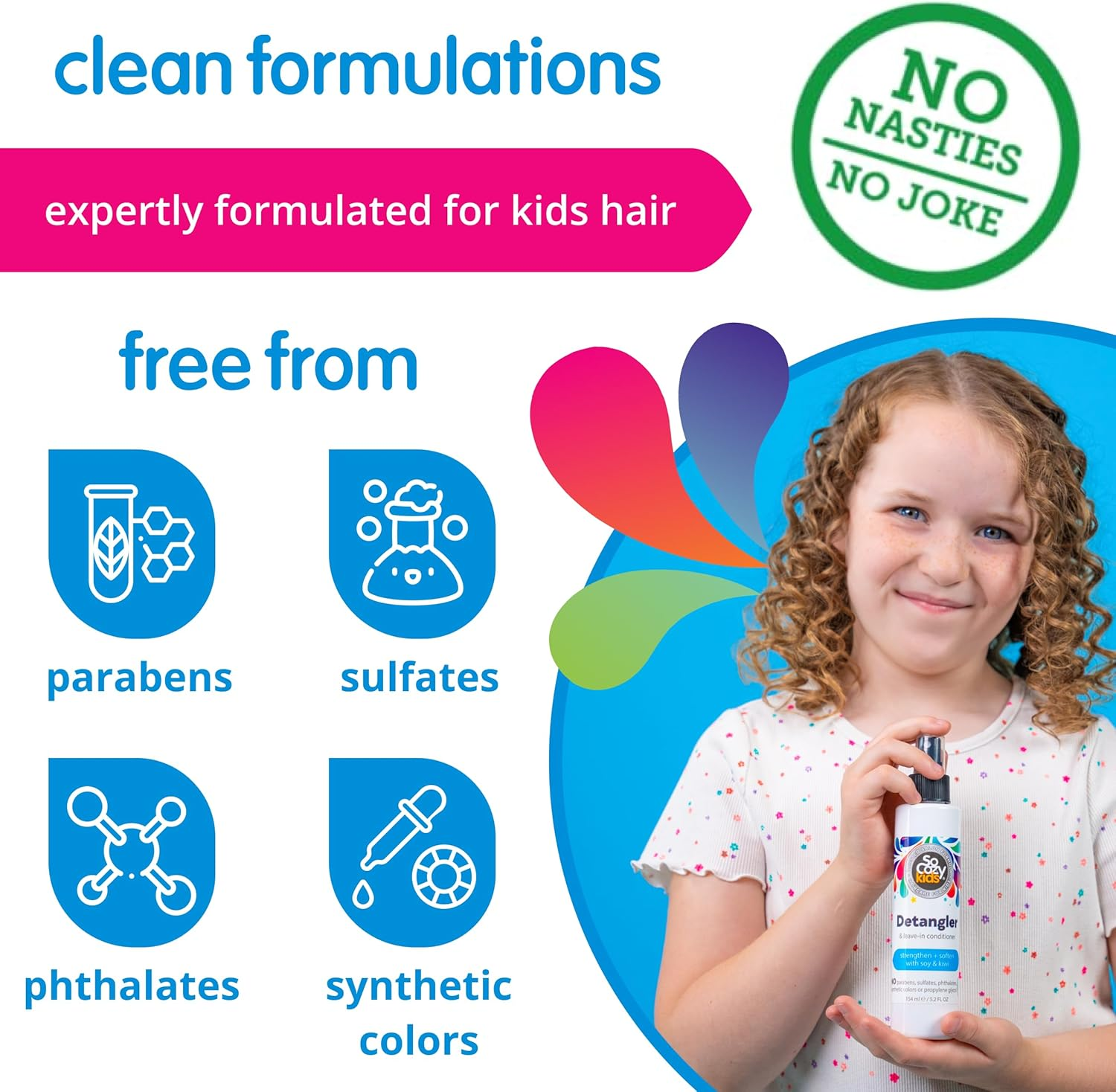 Socozy Detangler, 5.2 Fl Oz