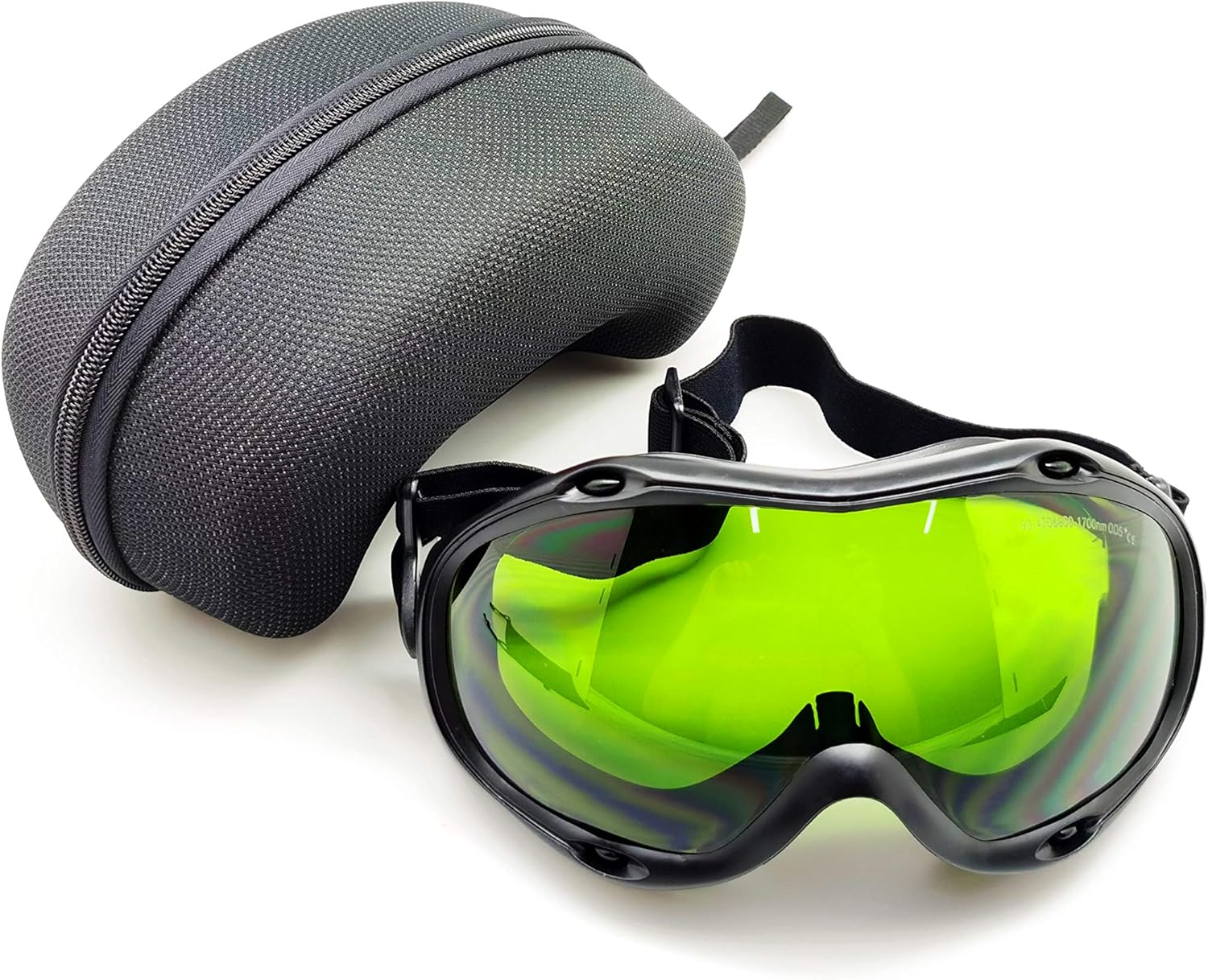 Mcwlaser Laser Safty Protective Goggles Glasses 190-470 & 800-1700Nm Typical for 355Nm 405Nm 445Nm 808Nm 810Nm 980Nm 1064Nm 1470Nm 1550Nm Absorption Type EP-8 Style 10 image number 5