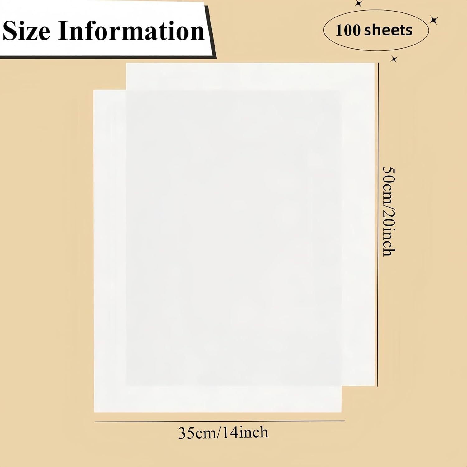ZCOINS 100 Sheets 20" X 14" White Tissue Paper Wrapping Bulk for Filling Gift Bags Boxes, Wrapping Clothing Gifts, White Tissue Paper Sheets for Retail Presents Wedding Christmas Birthday Bridal Party DIY Crafts