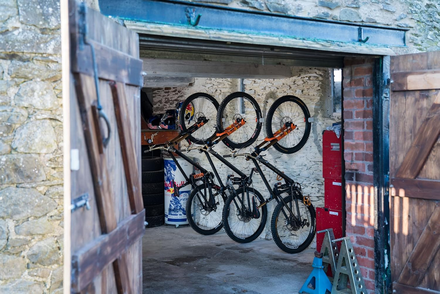 Hornit CLUG Bike Clip Indoor & Outdoor Bicycle Storage Rack & Mount System, 5 Sizes, Easy to Install image number 5