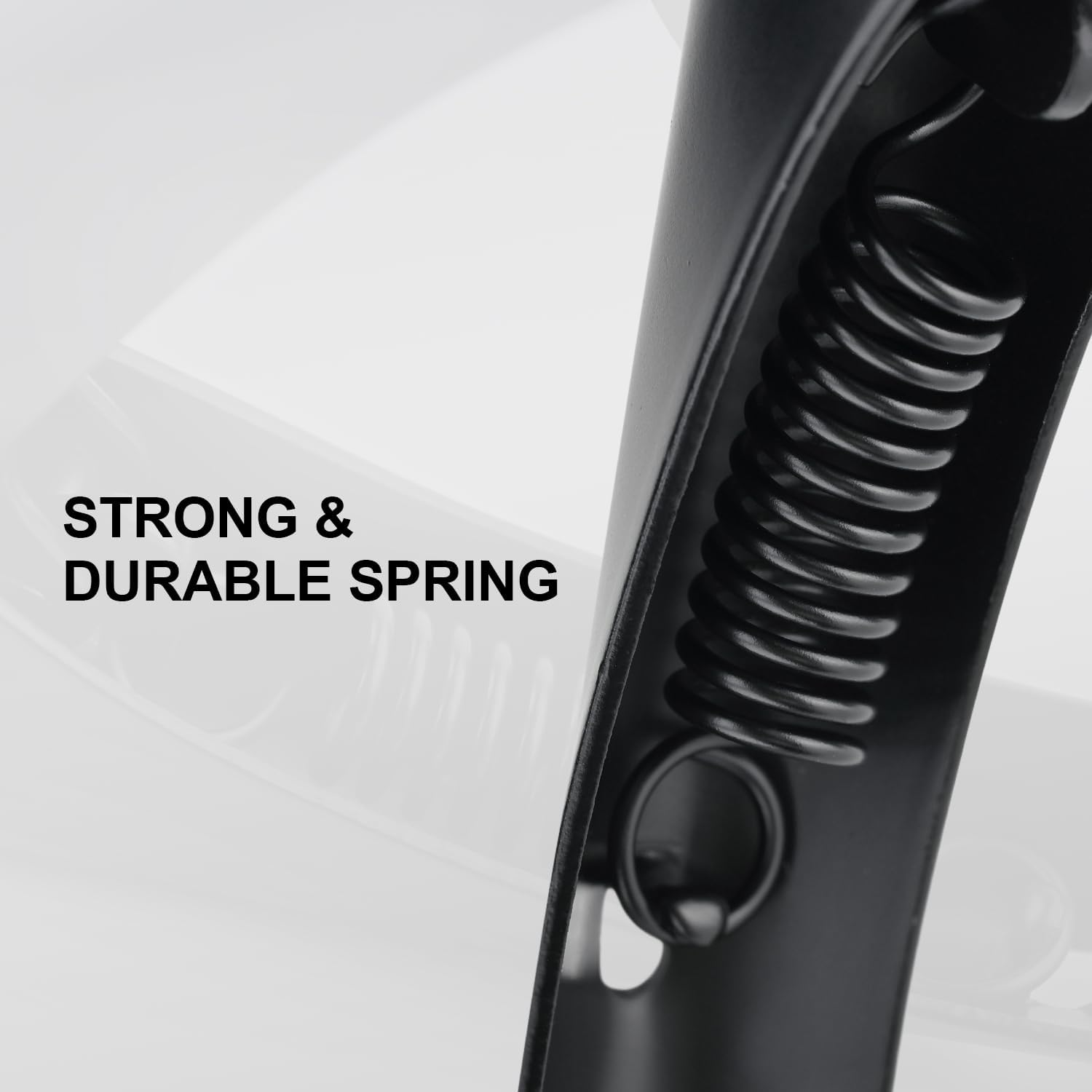 GAOY Acrylic Nail Clippers, Professional Stainless Steel Edge Cutter for False Nail Tips, Salon & Home Use Sharp Blade Clip Manicure Tool, Black - Black image number 5