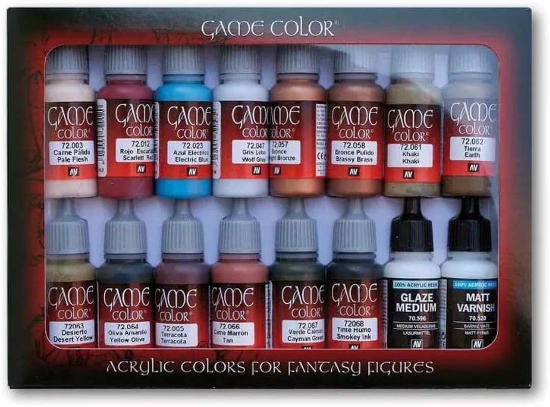 72297 Game Colour Specialist 16 Colour Set Acrylic Paint image number 1
