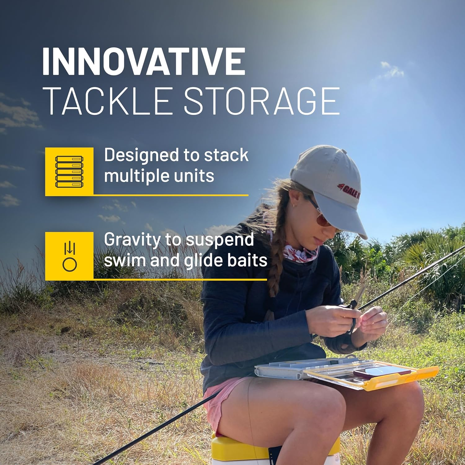 Plano Edge 3700 Swimbait Tackle Box, 14" L X 9" W X 2.63" H, Protects up to 24 Baits, Utility Boxes for Fishing, Rustrictor Rust Prevention Technology, Watertight Seal, EZ Labeling System image number 5