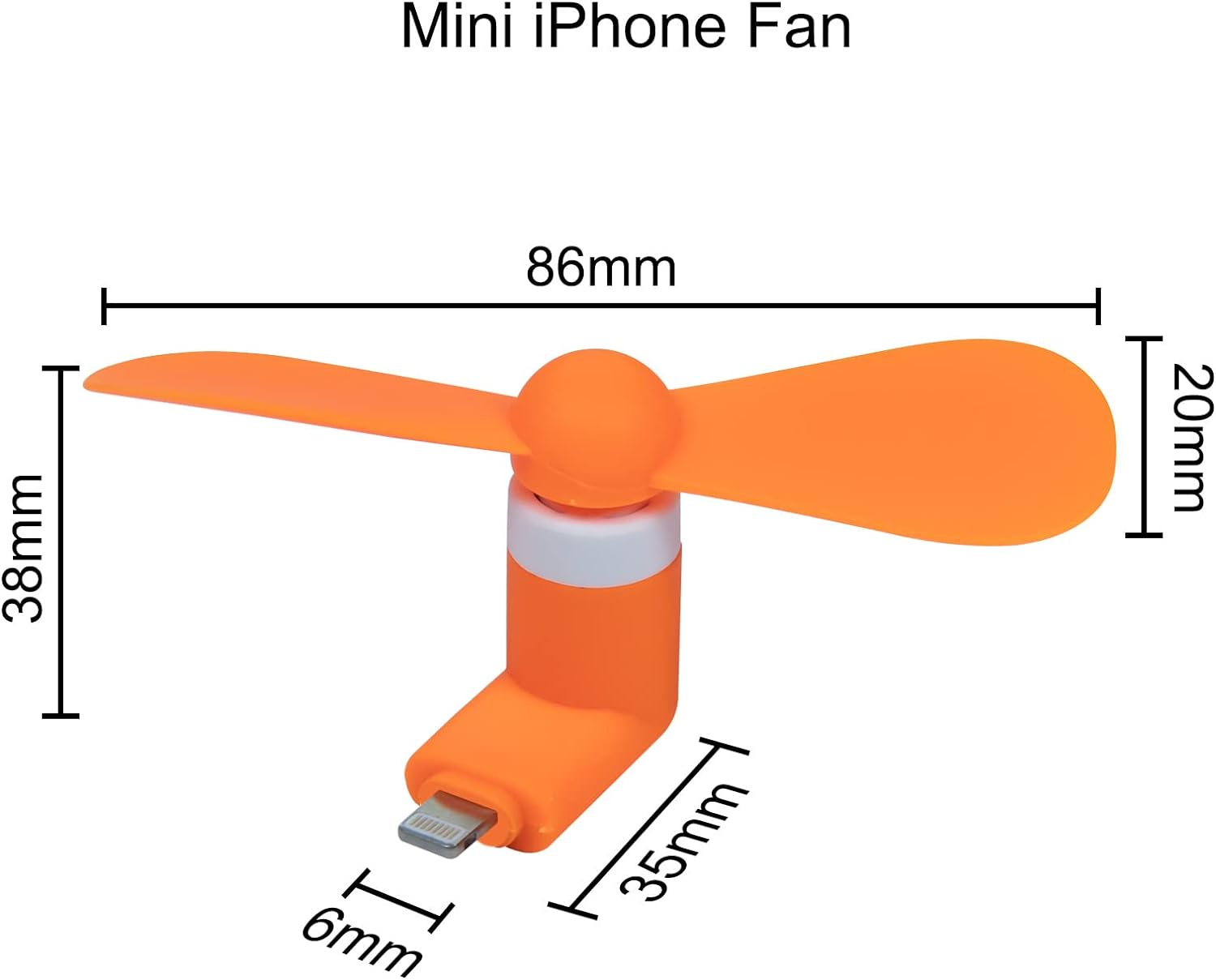3 Pack Portable Cell Phone Fan Mini Fan Compatible with Iphone 14/14Pro Max/13/13 Pro Max/12/12 Pro Max/11/11 Pro/11 Pro Max/X/Xs/Xr image number 6
