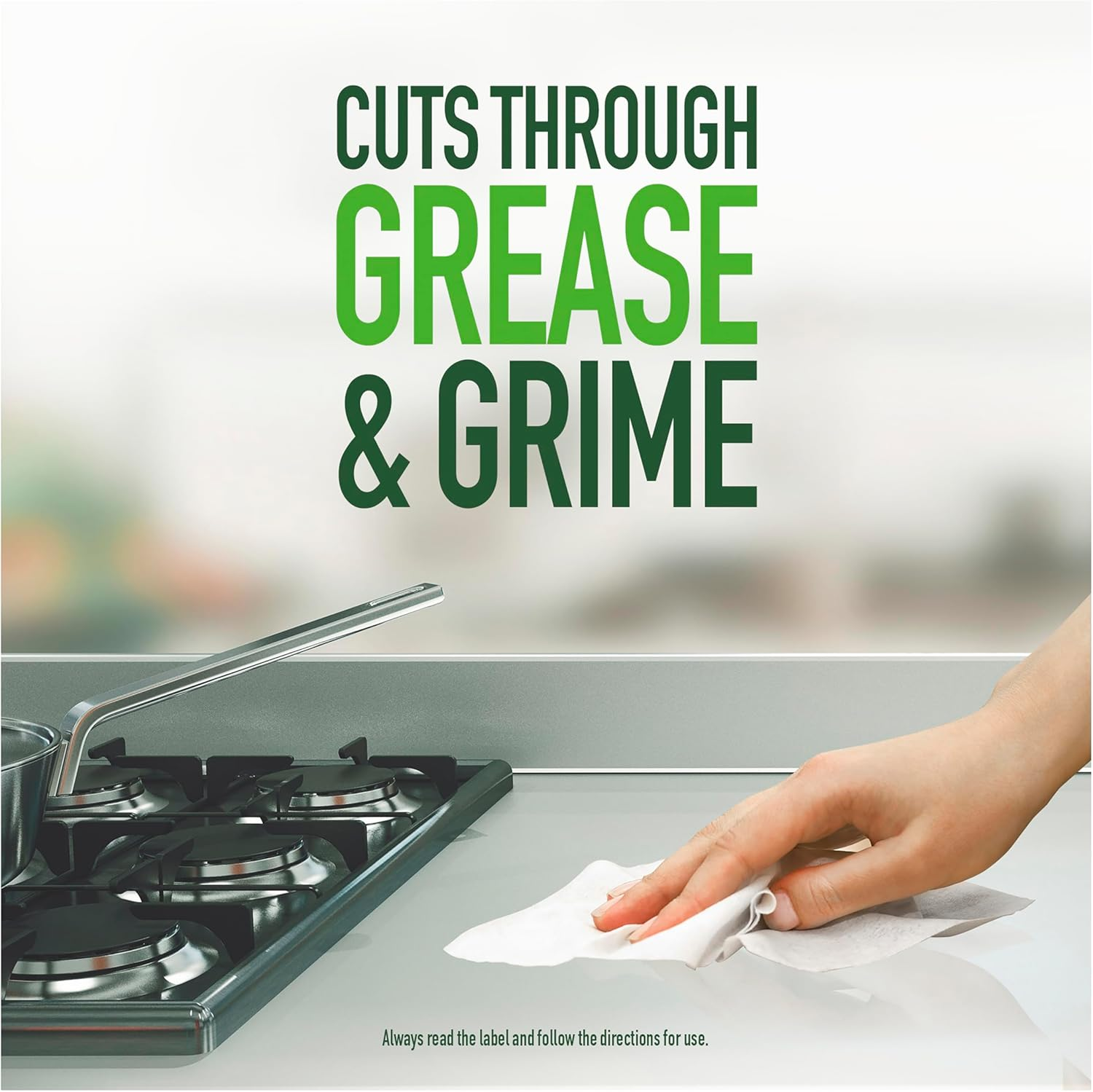 Pine O Cleen Disinfectant Wipes Lemon Lime 450 Pack (3 X 150) image number 4